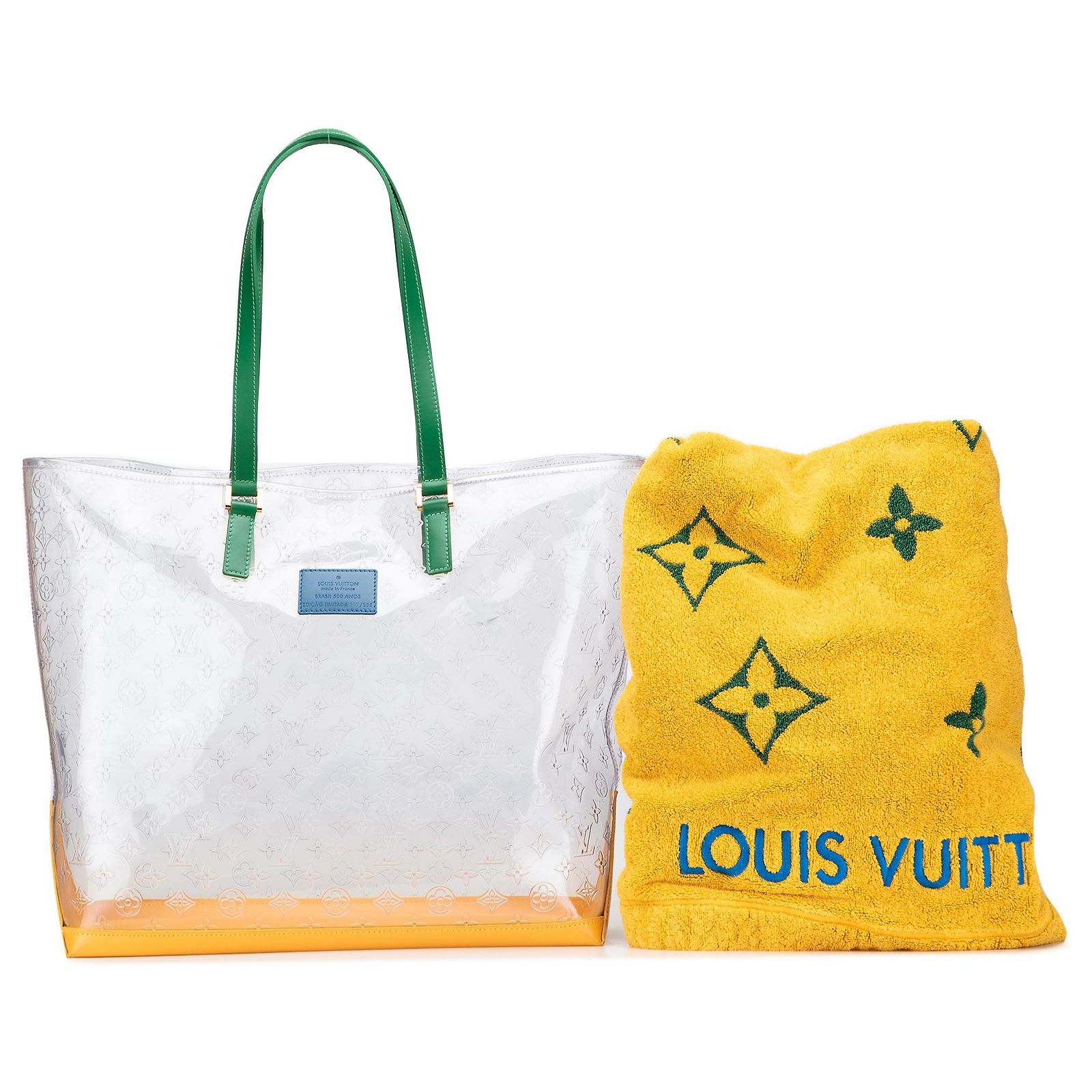 Louis Vuitton White Limited Edition Brazil 500th Anniversary 