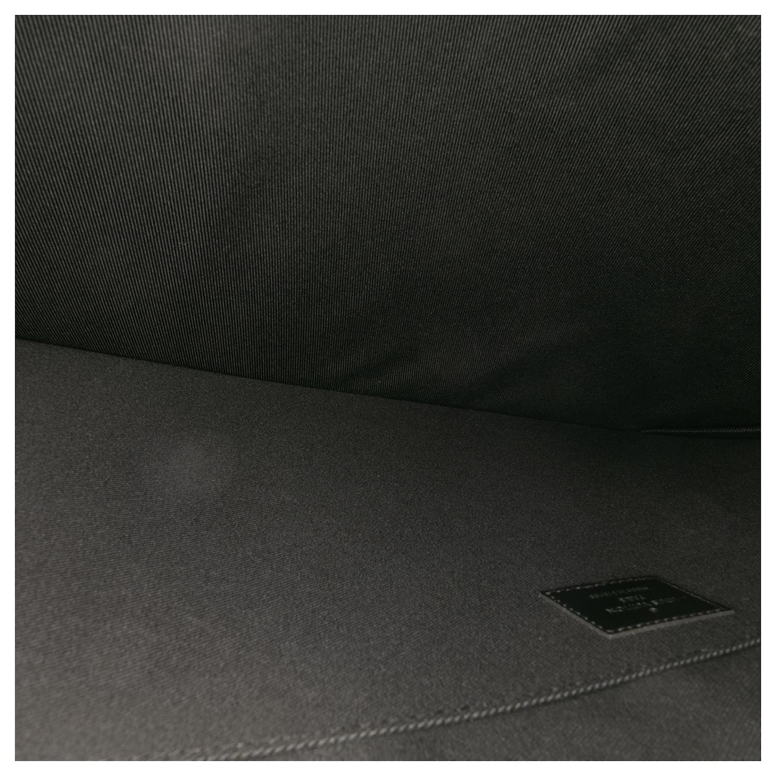Louis Vuitton Black Damier Graphite Pochette Jour GM Cloth  ref.2431268