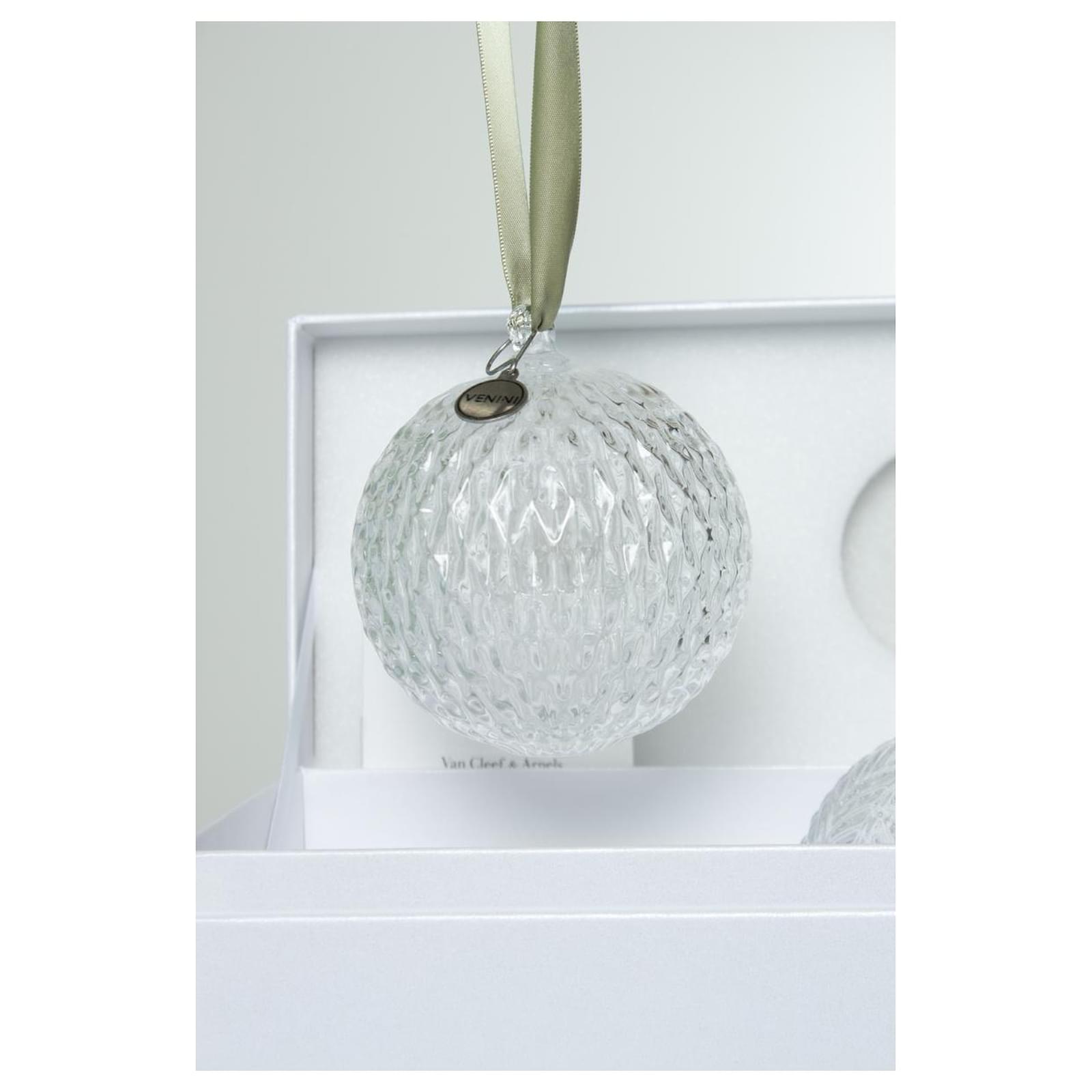 VENINI pour van Cleef & Arpels, ensemble d'ornements en cristal