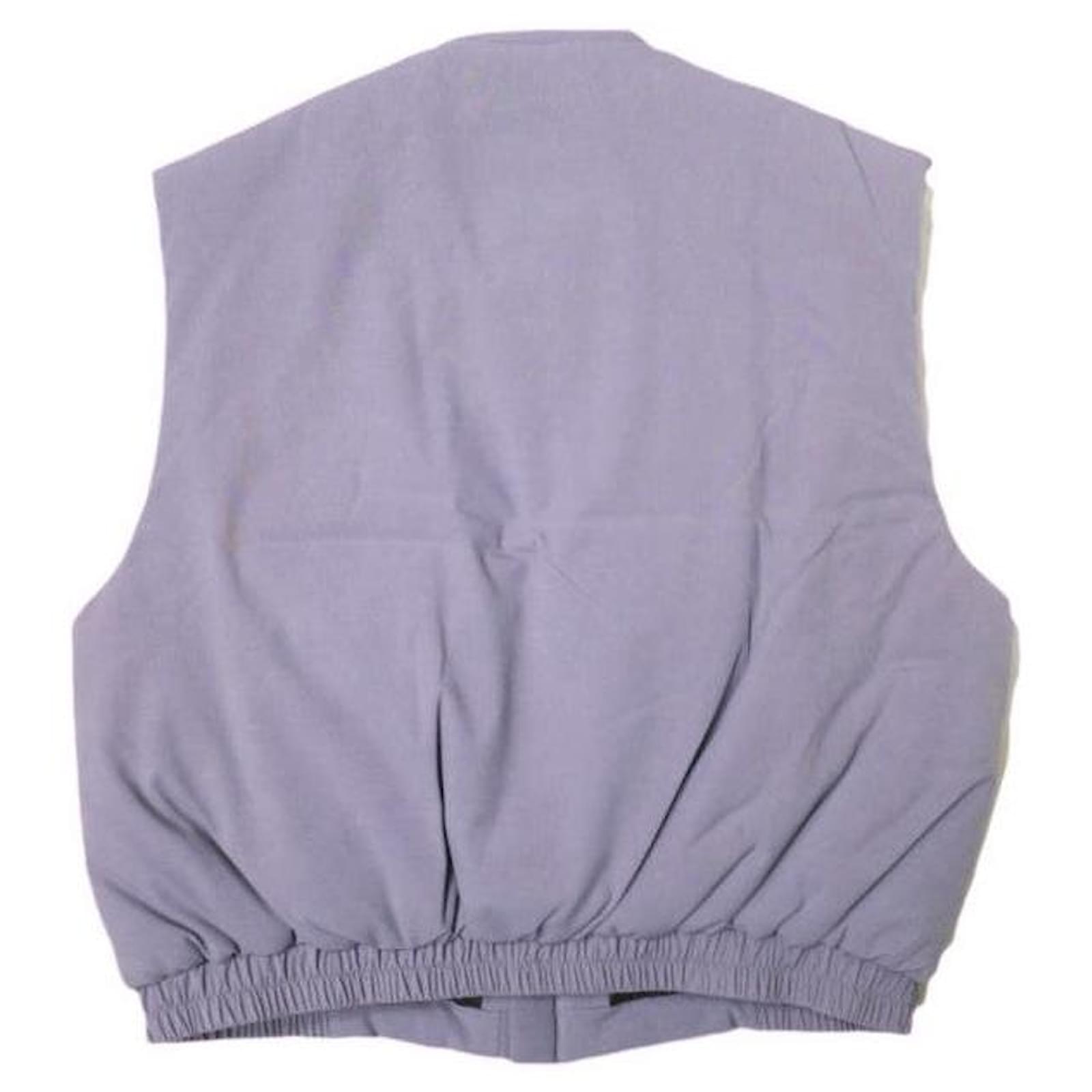 Acne Studios Heat Reactive Gilet Jacket Padded Vest Purple Nylon