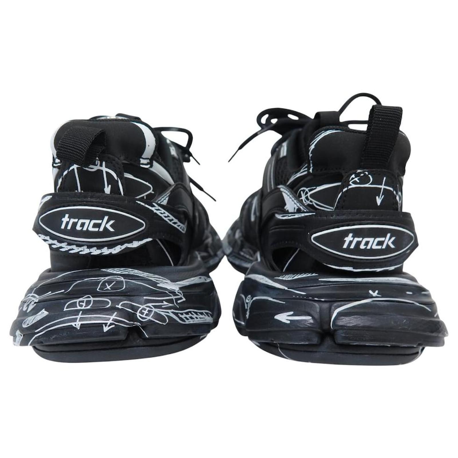 NEW BALENCIAGA TRACK GRAFFITI 542023 SHOES 7 40 41 SNEAKERS