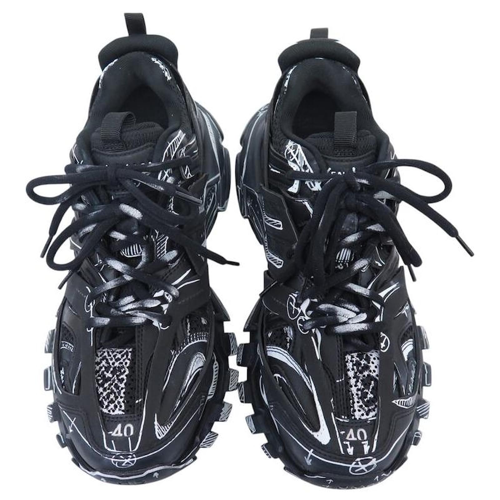 NEW BALENCIAGA TRACK GRAFFITI 542023 SHOES 7 40 41 SNEAKERS