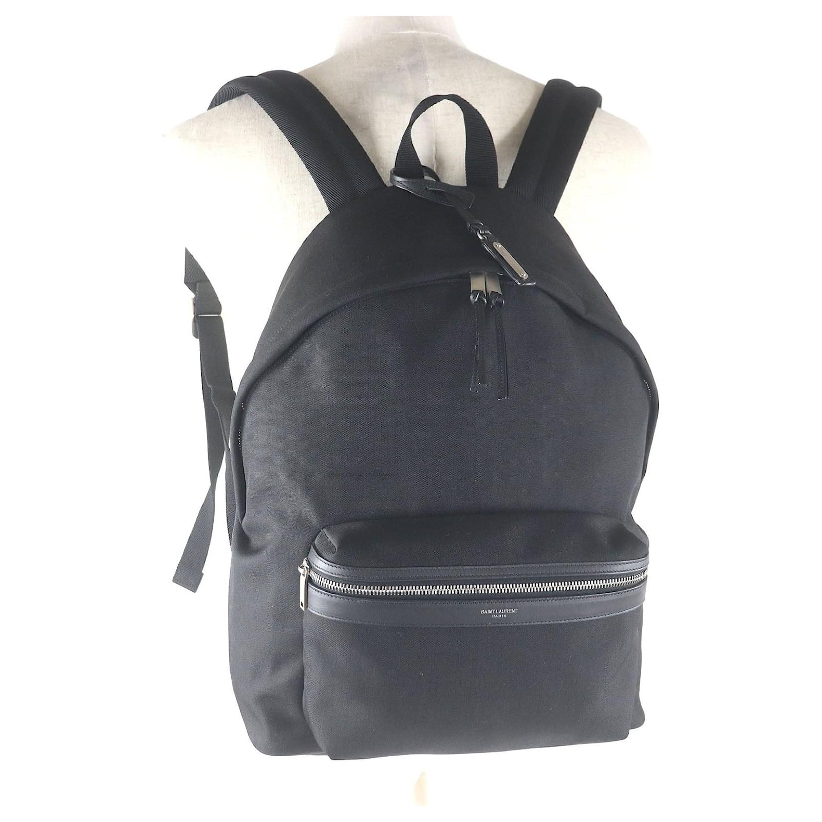 あや SAINT LAURENT PARIS CITY BACKPACK AUTHENTIC Saint Laurent Paris YSL City Backpack | eBay