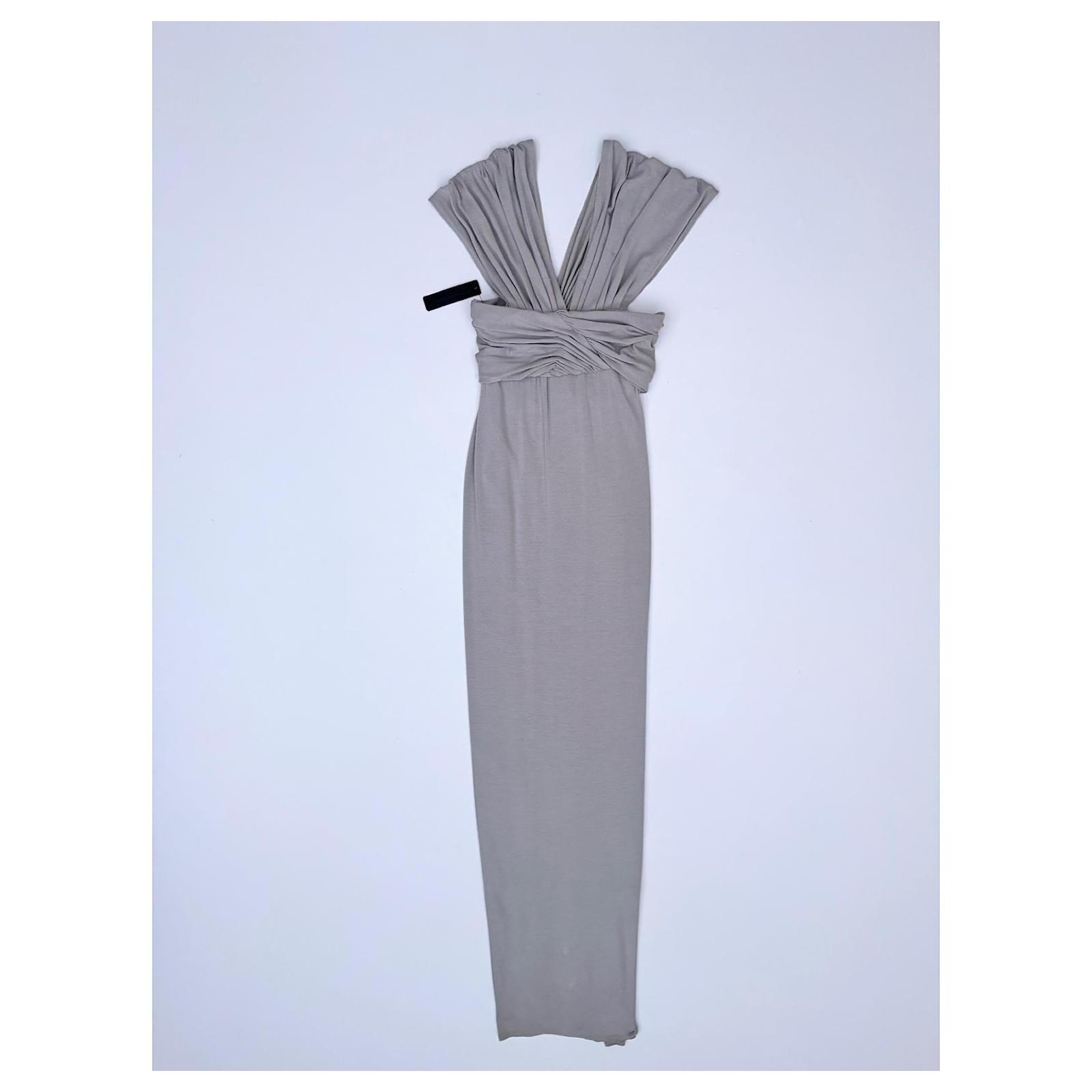 donna karan draped jersey dress Donna Karan Collection Sexy Draped Jersey Dress