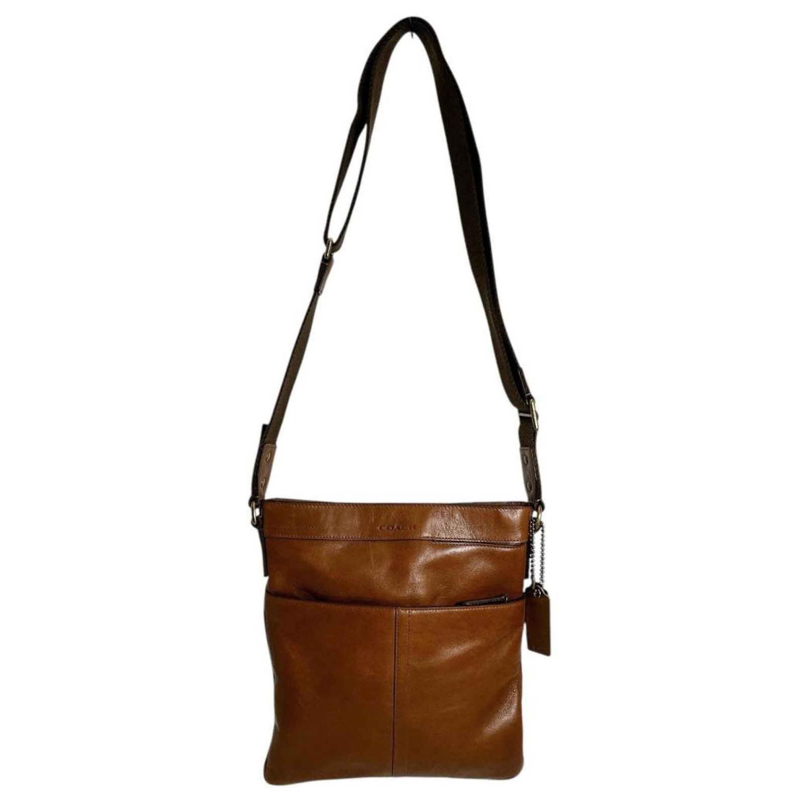 Coach 70710 Brown Leather Shoulder Bag ref.JC2444179 (Sold) - Joli 