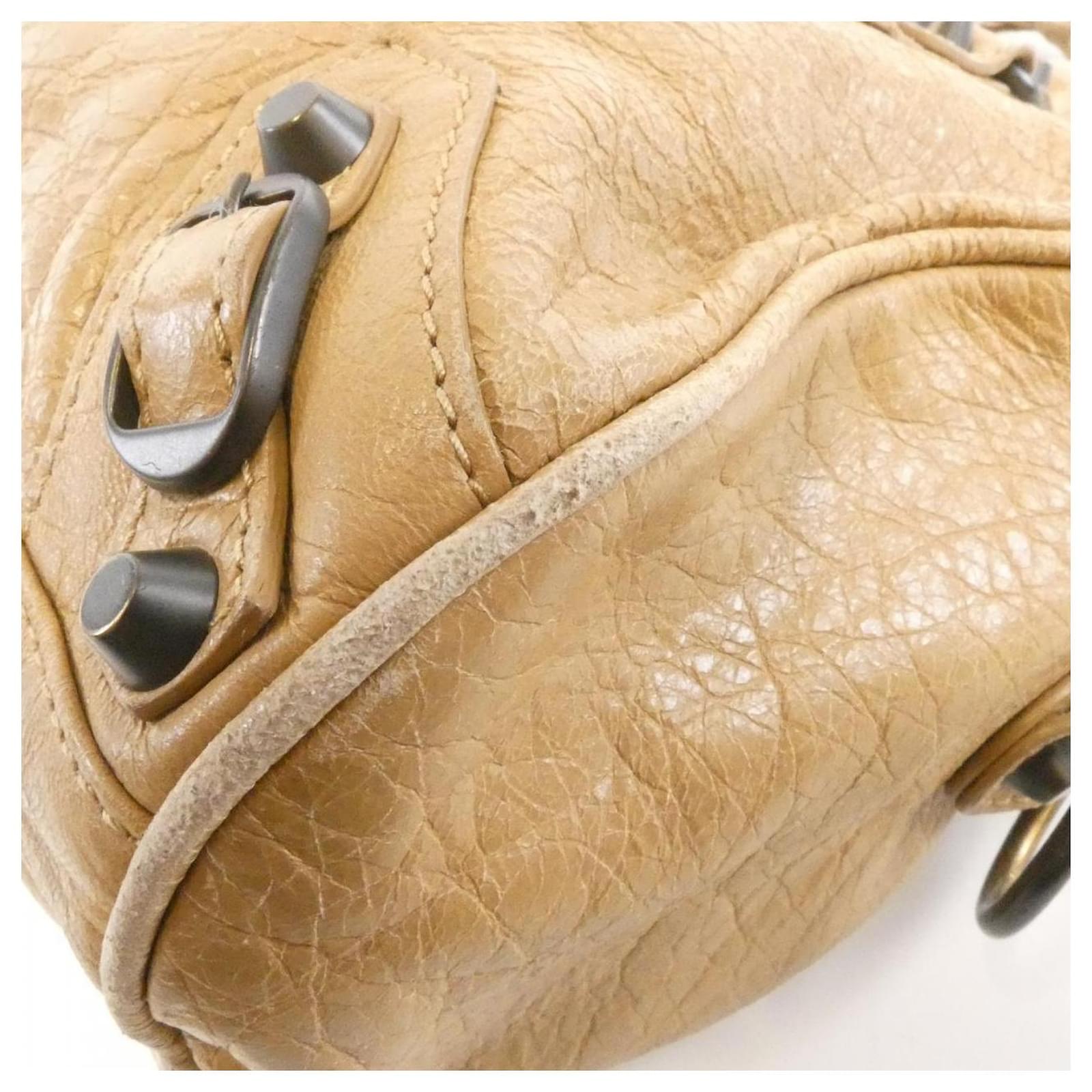 バッグ 00s BALENCIAGA leather mini boston bag Balenciaga Black Lambskin Leather Boston Bag | Yoogi's Closet