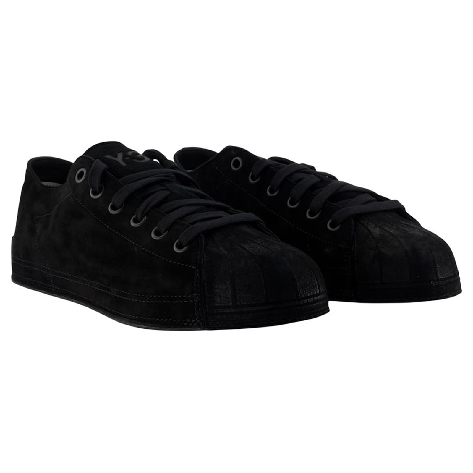 Y3 Nizzastar Sneakers - Y-3 - Leather - Black ref.2450043