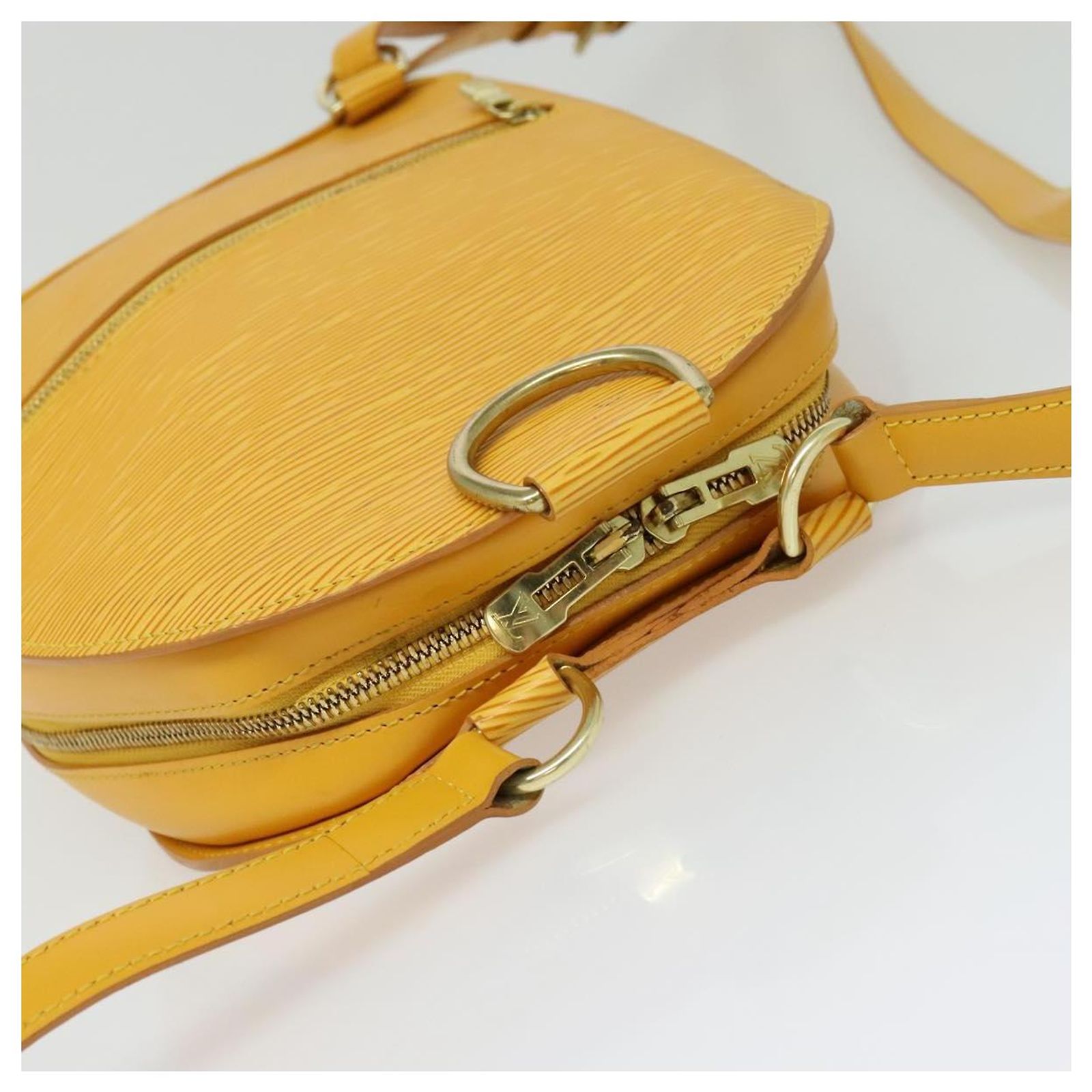 LOUIS VUITTON Epi Mabillon Backpack Yellow M52239 LV Auth  display picture 1