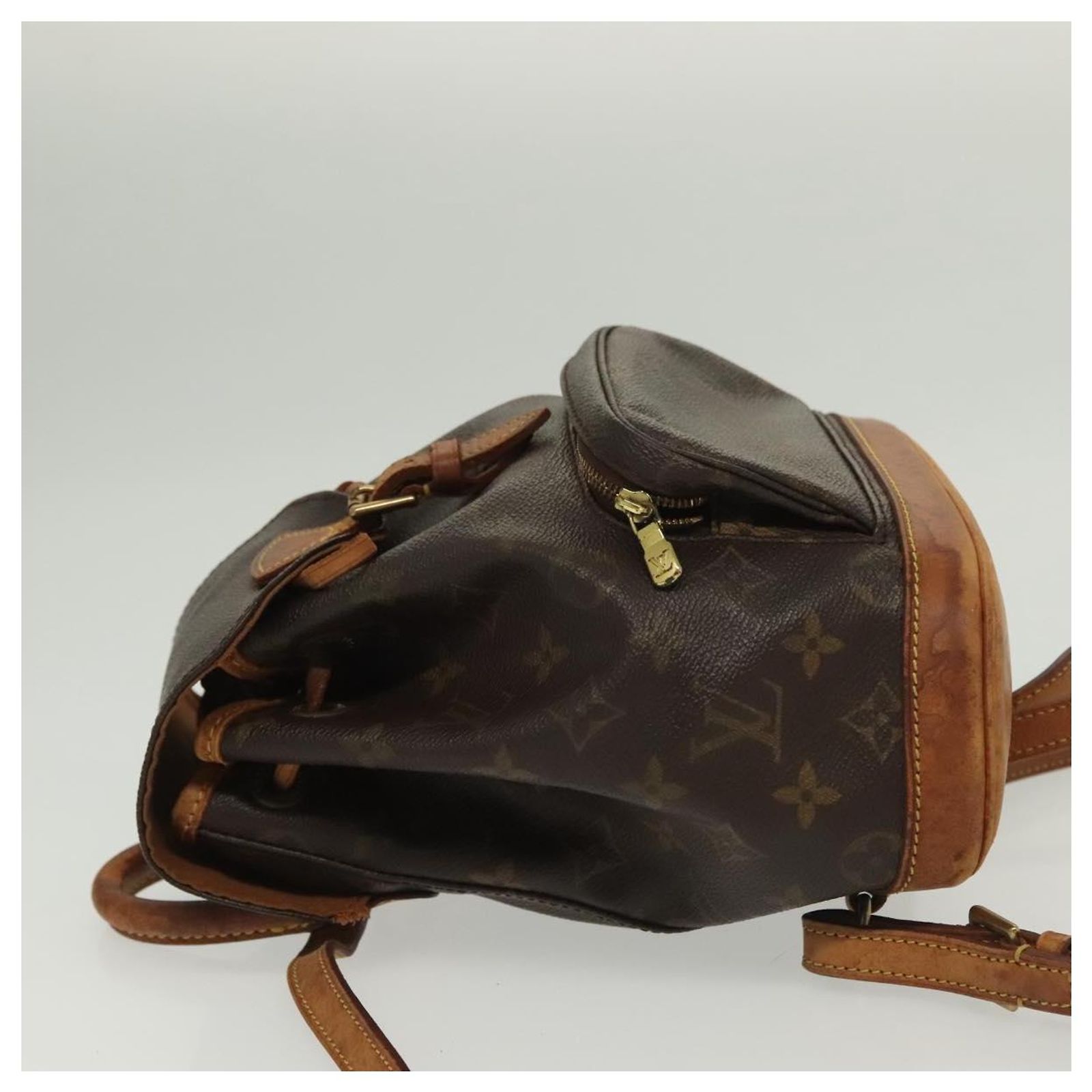 LOUIS VUITTON Monogram Montsouris GM Backpack M51135 LV Auth BA517 LOUIS VUITTON Monogram Montsouris GM Backpack M51135 LV Auth  main image 3