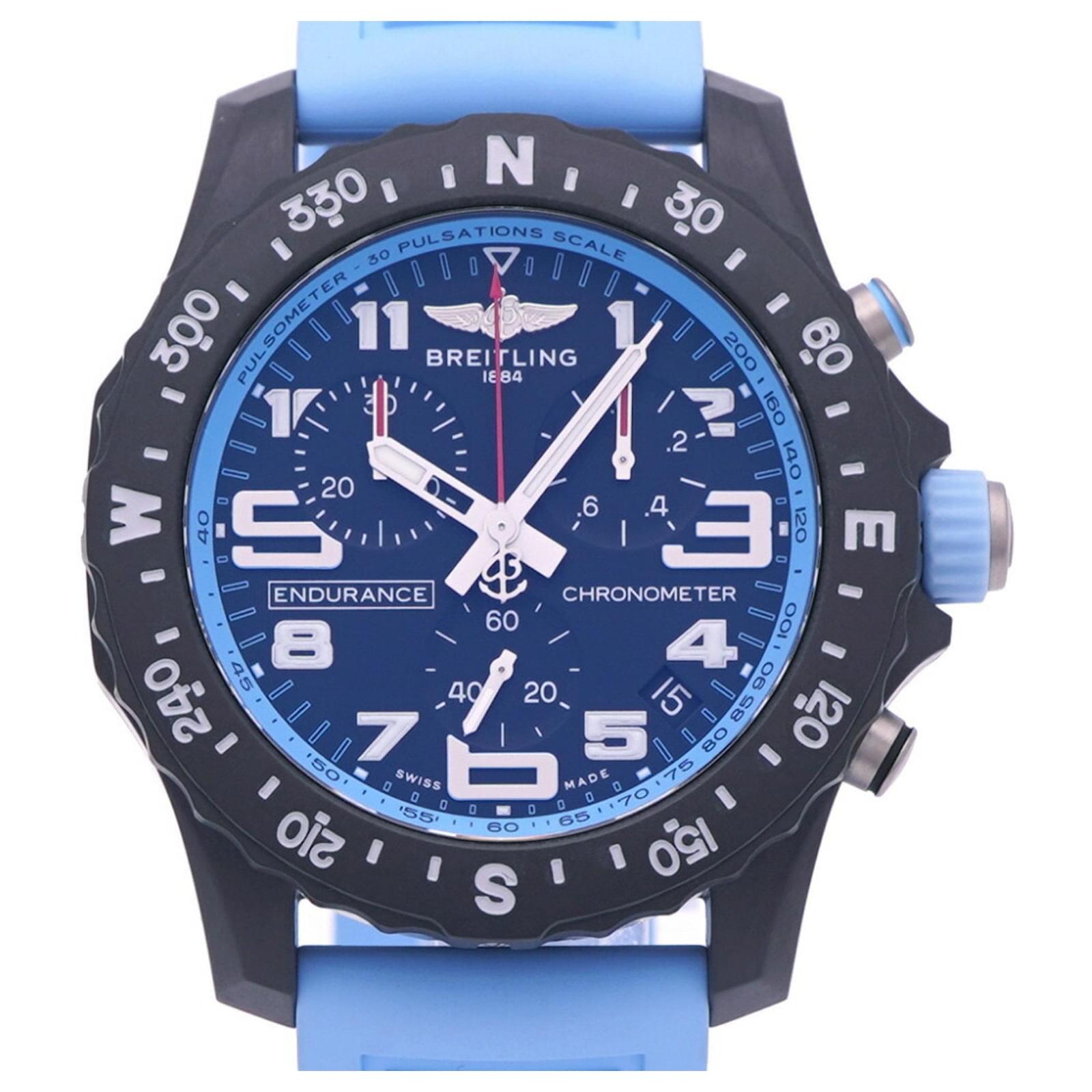 Breitling Endurance Pro 44 X82310 Automatik-Uhr Schwarz ref