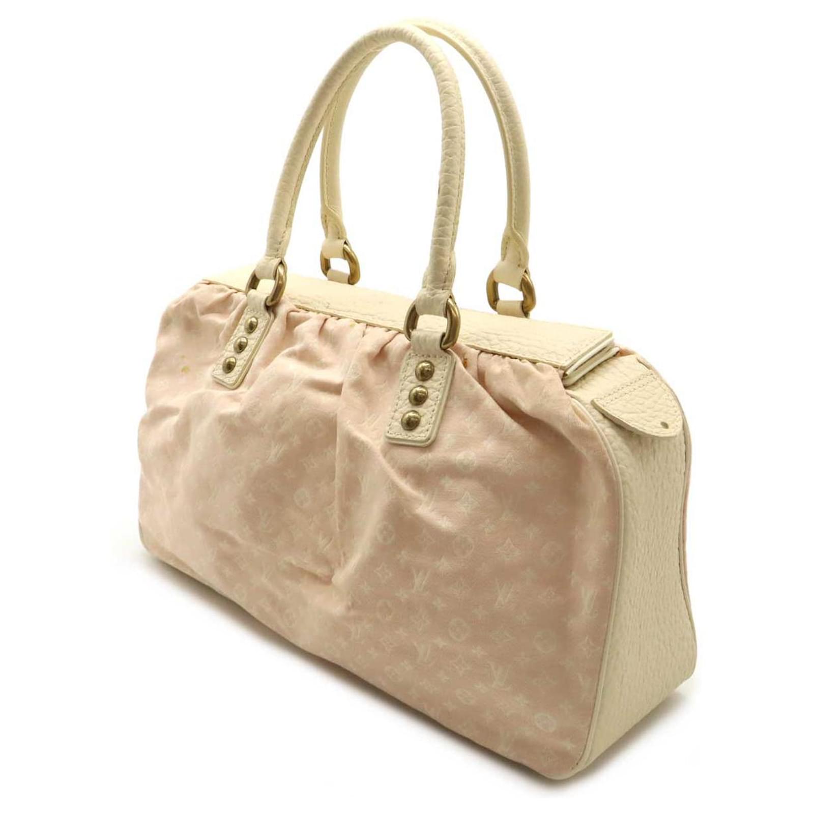 Louis Vuitton Monogram Mini Lin Trapeze GM Handbag M40064 Pink
