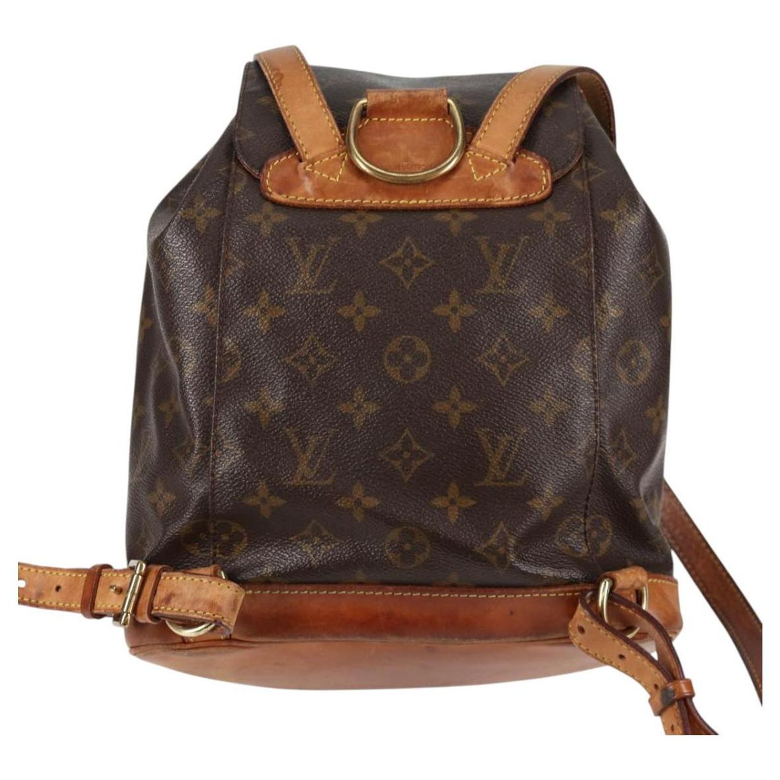 Louis Vuitton Montsouris MM Monogram Backpack M51136 Louis Vuitton Montsouris MM M51136, vintage Monogram  main image 3