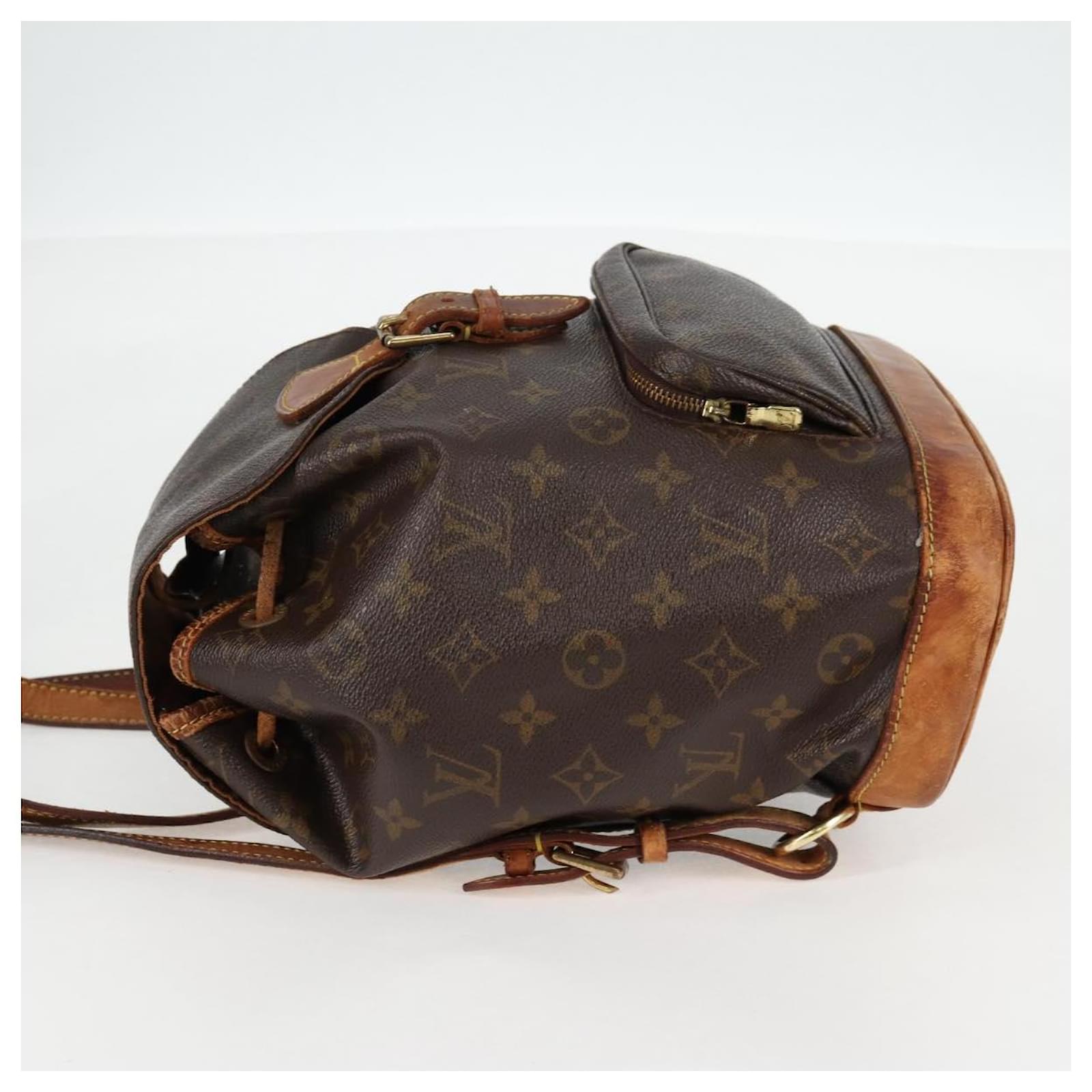 LOUIS VUITTON Monogram Montsouris MM Backpack M51136 LV Auth  display picture 1