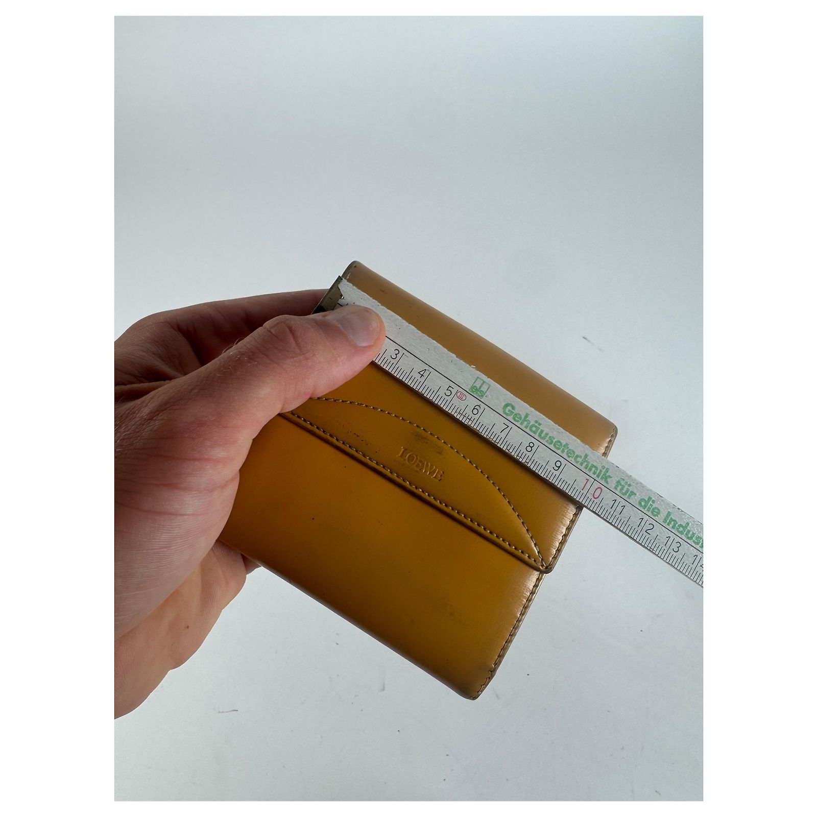 Loewe Vintage Madrid Leather Wallet Loewe Vintage Madrid Leather Wallet Anthracite | Grailed main image 2