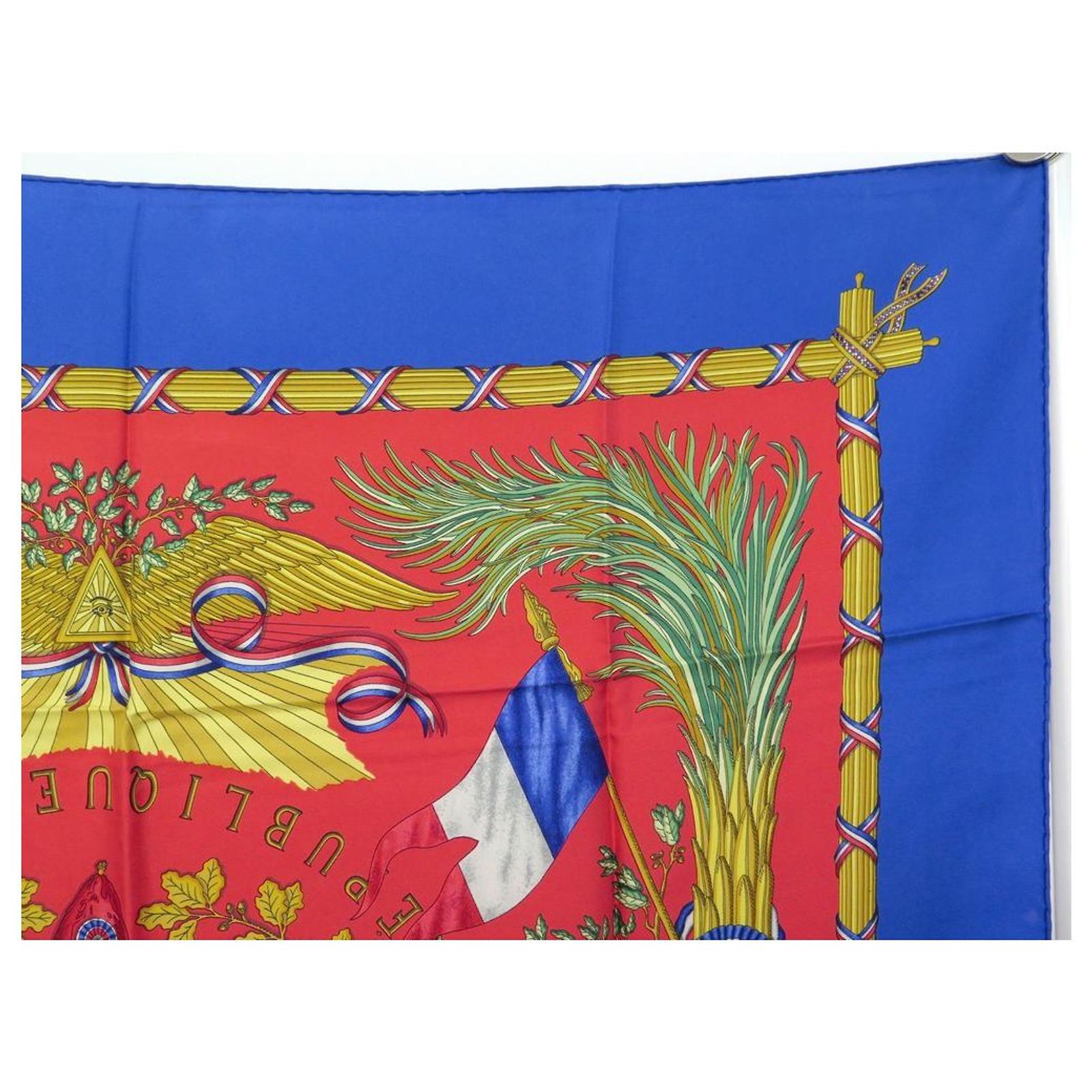 Hermès NEW HERMES SCARF 1789 LIBERTY EQUALITY FRATERNITY SQUARE 90