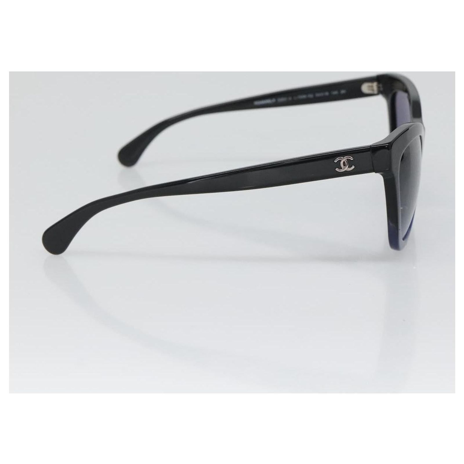 CHANEL Sunglasses plastic Black CC Auth yk19480 CHANEL Sunglasses plastic Black CC Auth yk19492 ref.2505288  main image 3