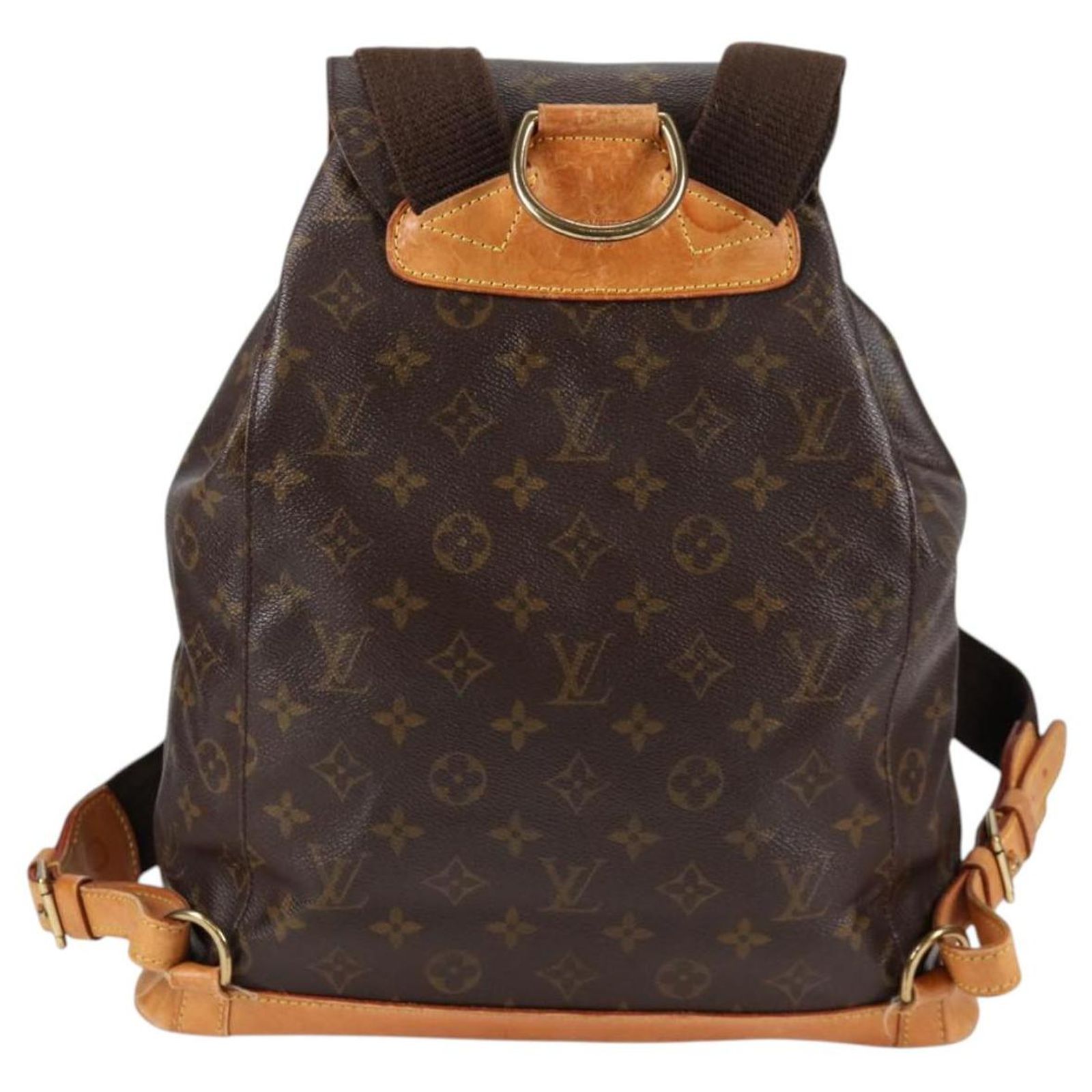 LOUIS VUITTON Monogram Montsouris GM Backpack M51135 LV Auth  display picture 2
