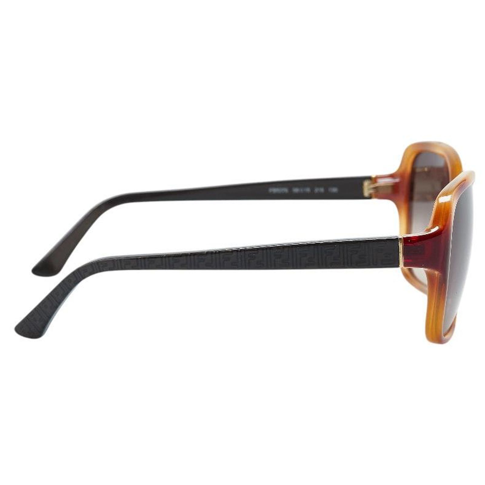 Fendi FS5275 Sunglasses Brown Plastic ref.2466361 - Joli Closet display picture 3