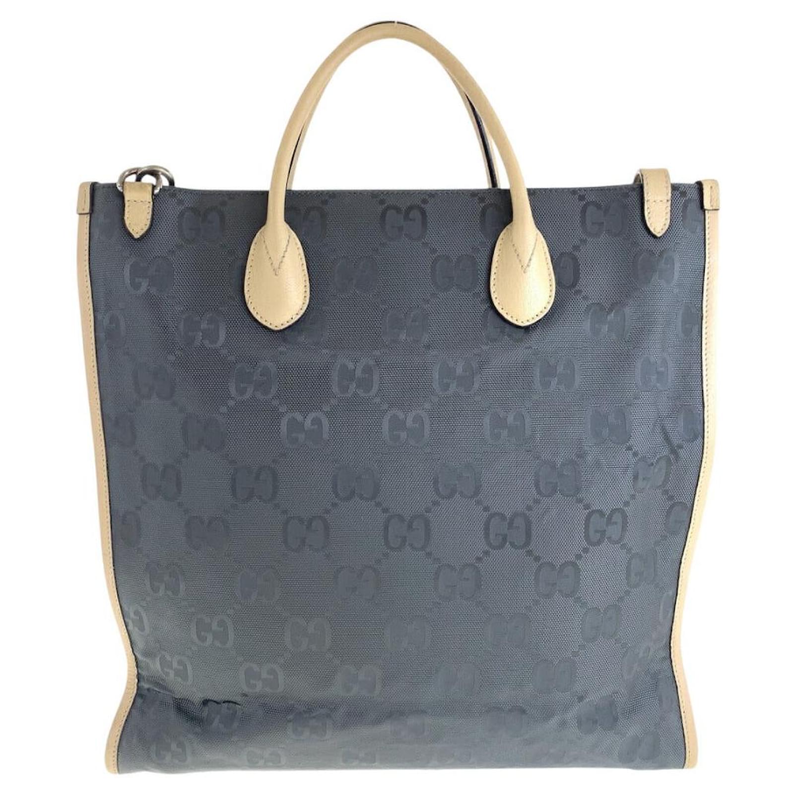 Gucci Nylon Off The Grid 2way Tote Bag 630355 Grey ref.JC2469378