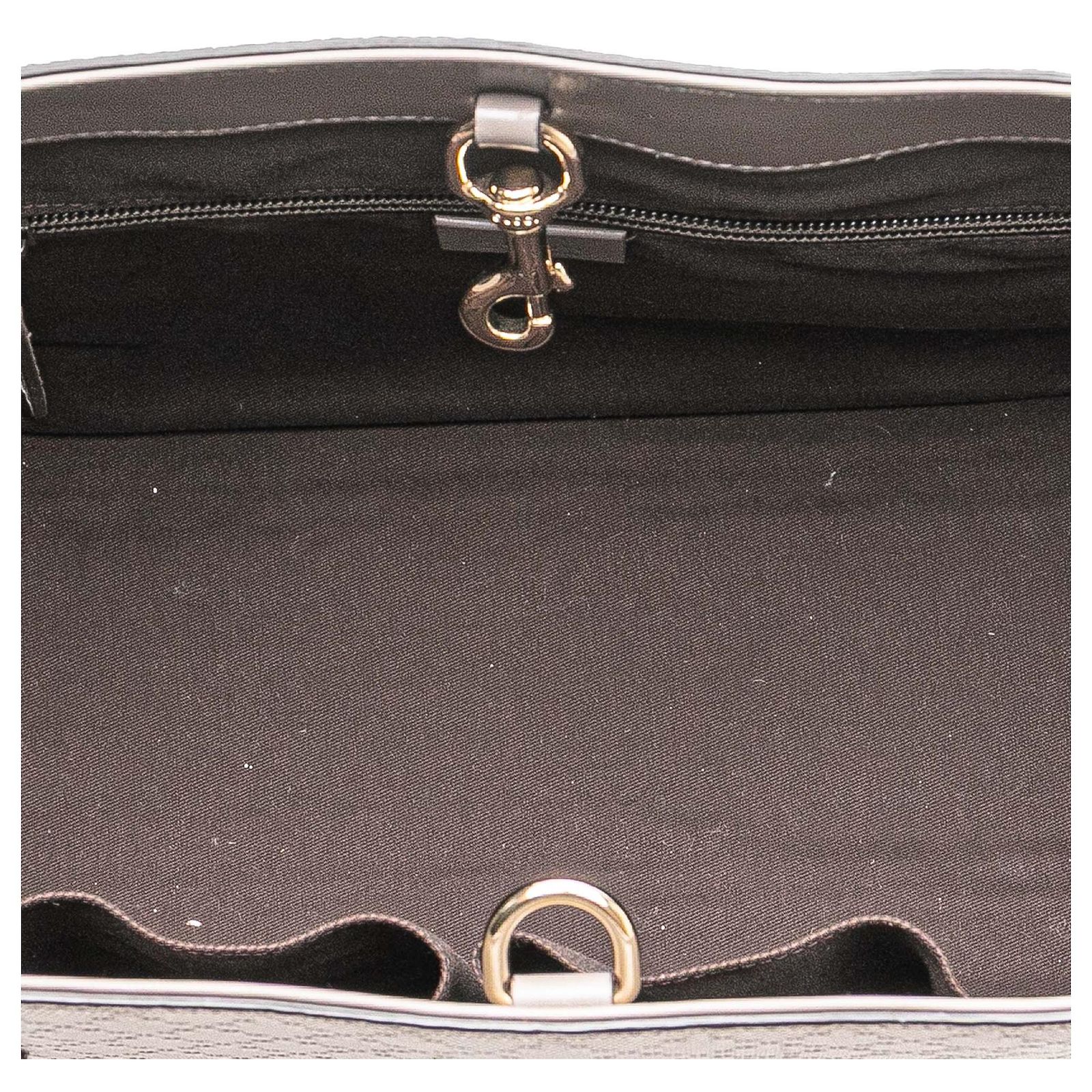 Gucci Gray Diamante Leather Bright Hilary Lux Tote Brown Pony-style ...