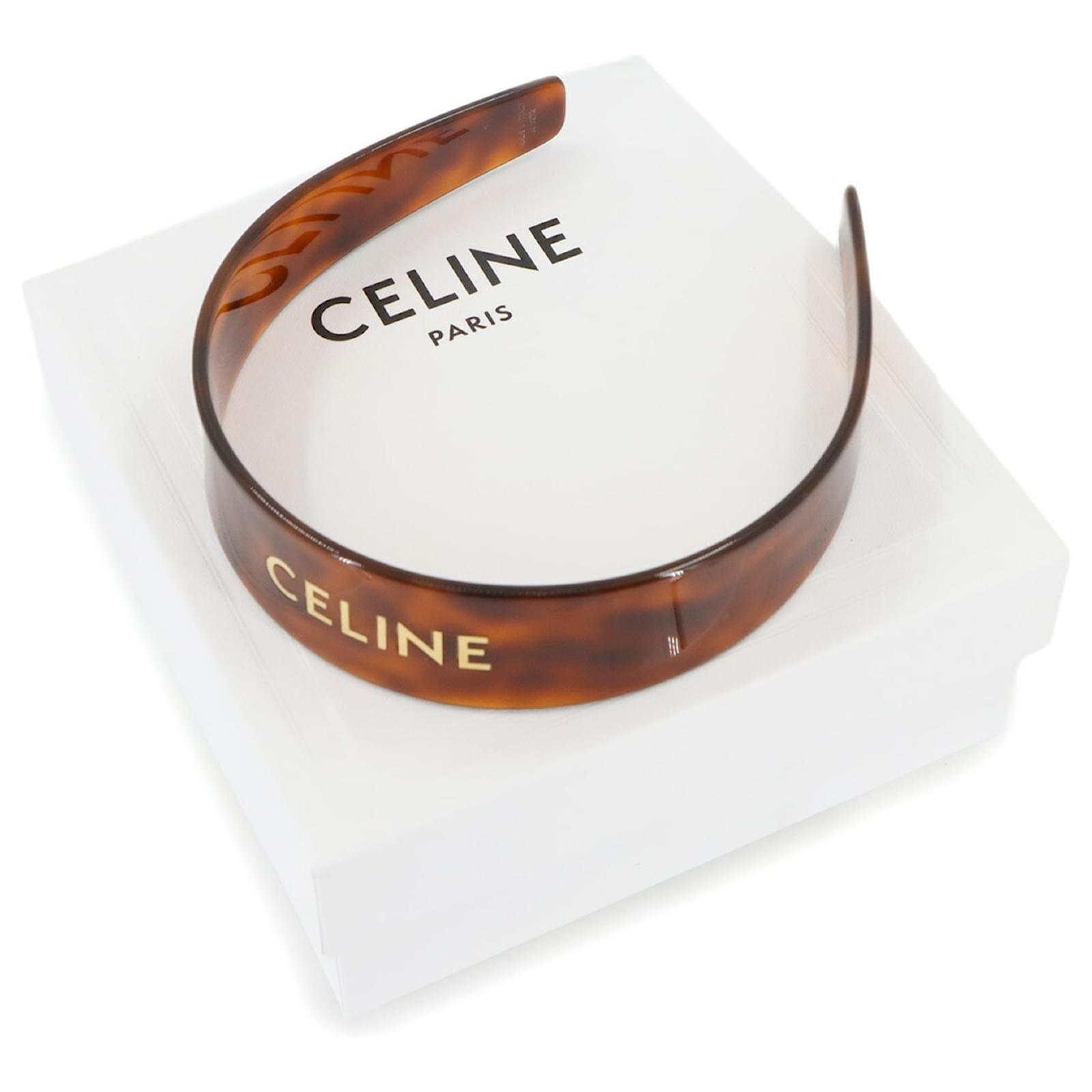 Céline Celine Tortoiseshell Headband Plastic ref.JC2470708 (Sold
