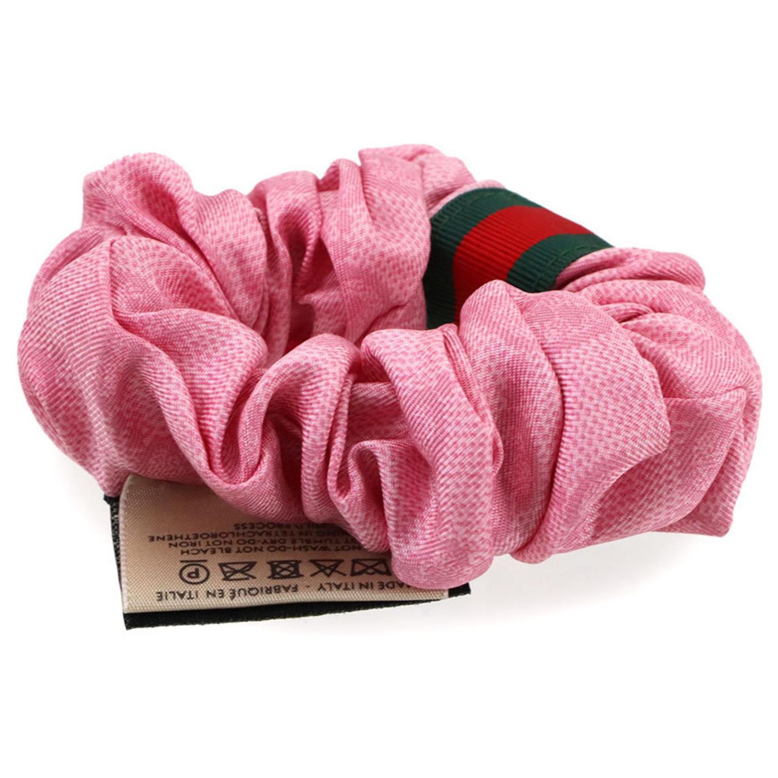 Gucci Flora Hair Scrunchies Gucci Flora Print Silk Scrunchie Pink Multiple colors ref  main image 2