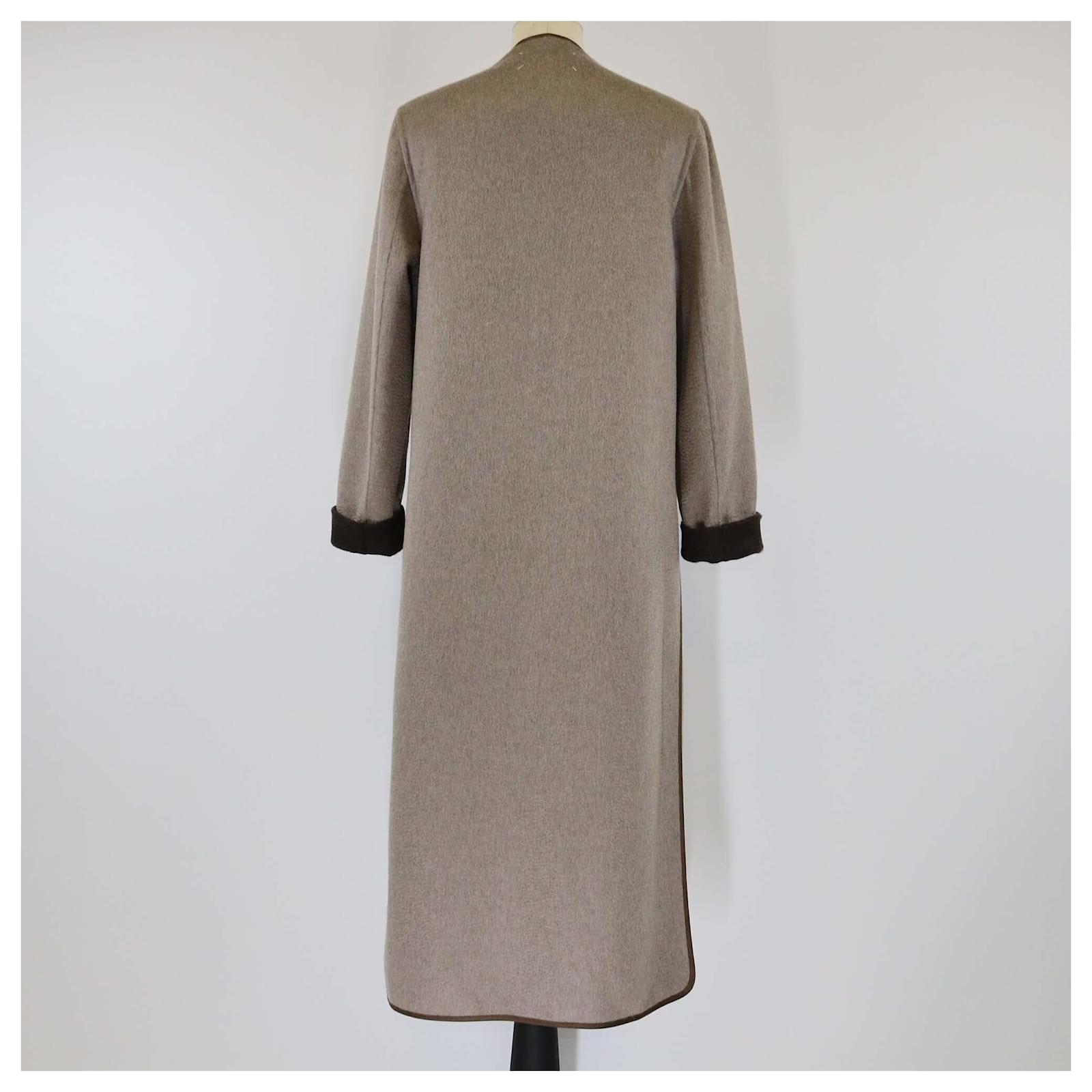 Maison Martin Margiela Maison Margiela Brown/Grey Cashmere Open