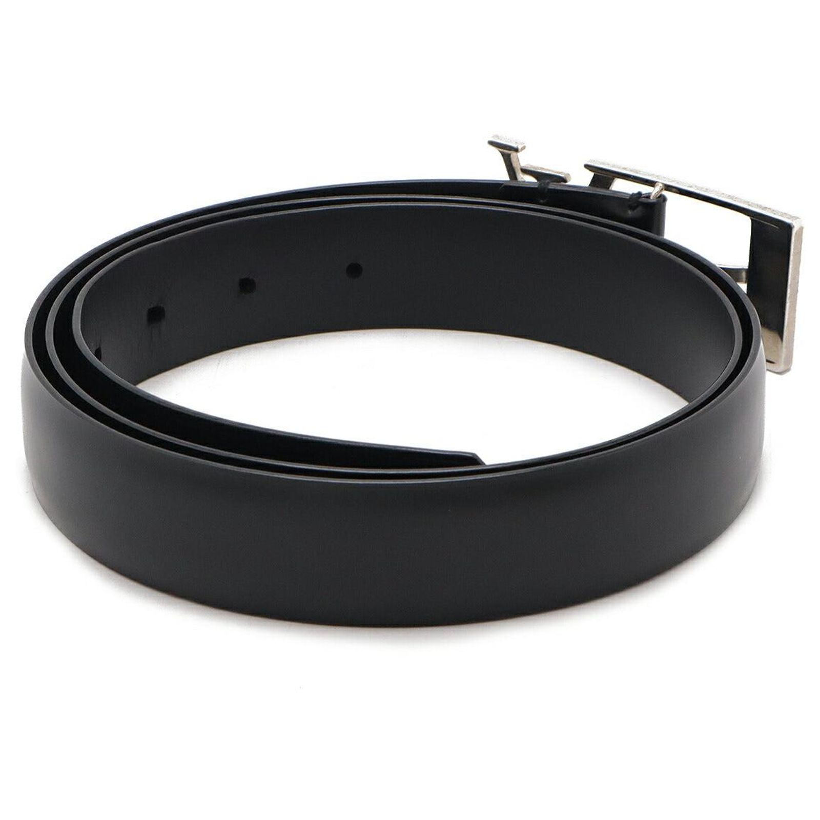 Louis Vuitton Ceinture Anagram Belt Leather Noir Black Silver LV Shake 40mm Reversible Belt Monogram Eclipse Canvas - Men  main image 2