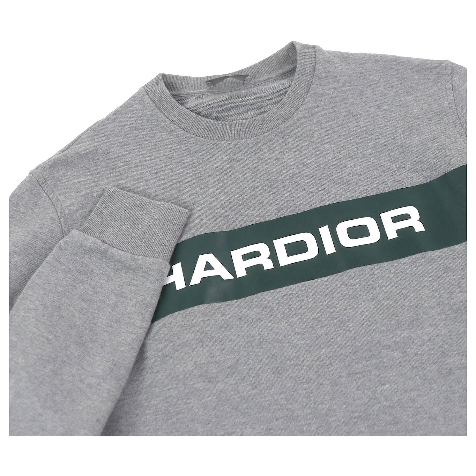 Dior HOMME HARDIOR Cotton Sweatshirt Grey ref.2476972 - Joli Closet