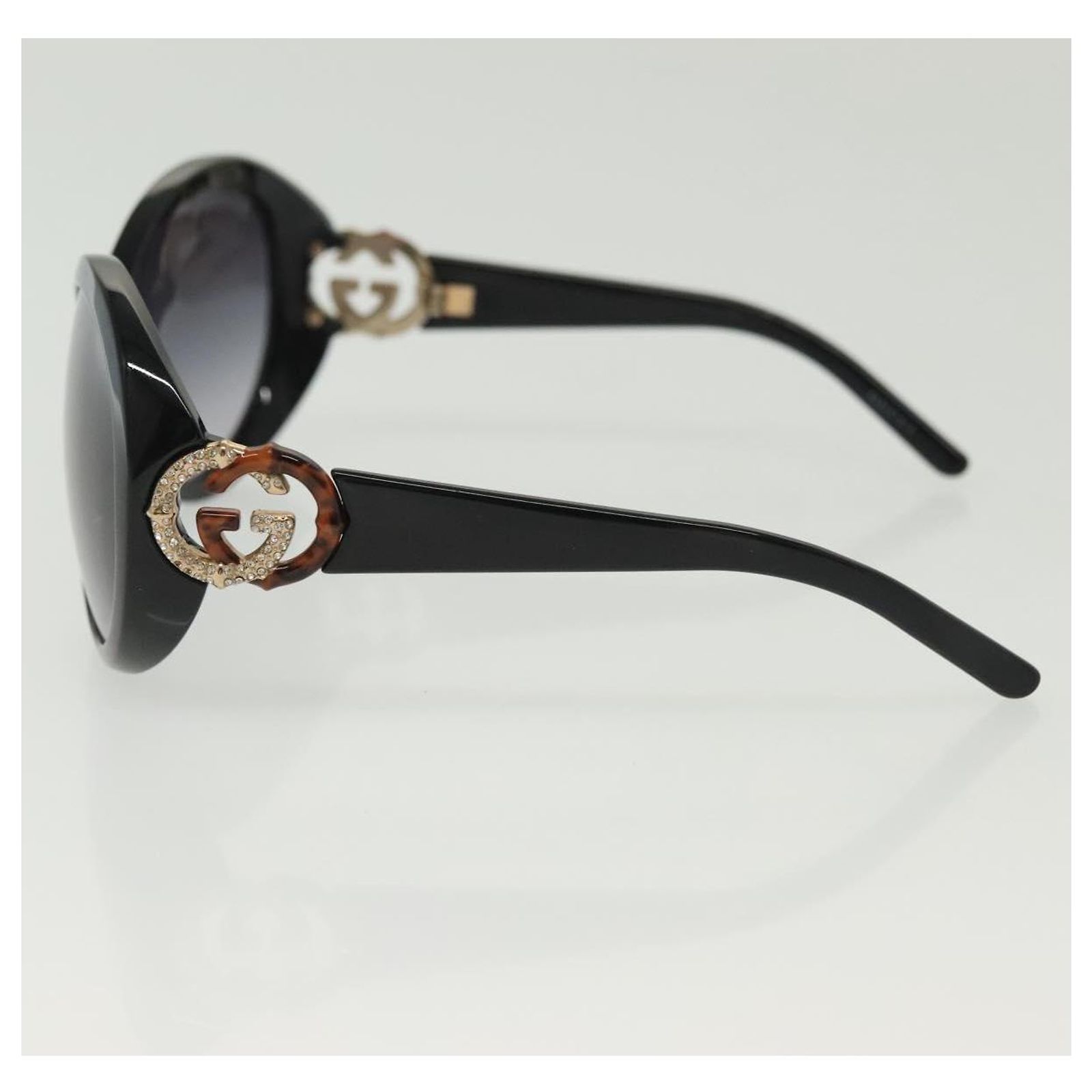 GUCCI Sunglasses Plastic Black Auth hk2964 ref.2478866  display picture 2