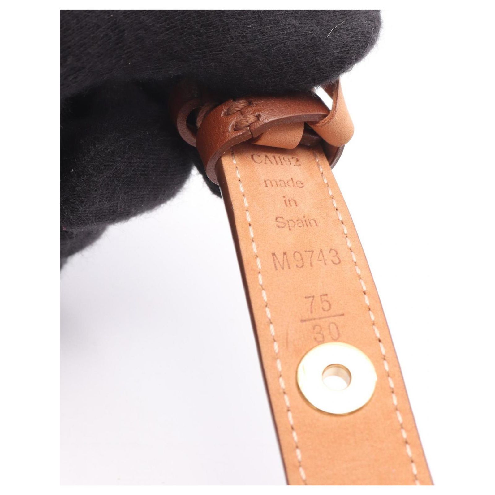 Louis Vuitton Santur Spike Belt, Women\'s Leather, Brown, M9743 Louis Vuitton Santur Spike Belt Brown ref.2483946 - Joli Closet main image 2