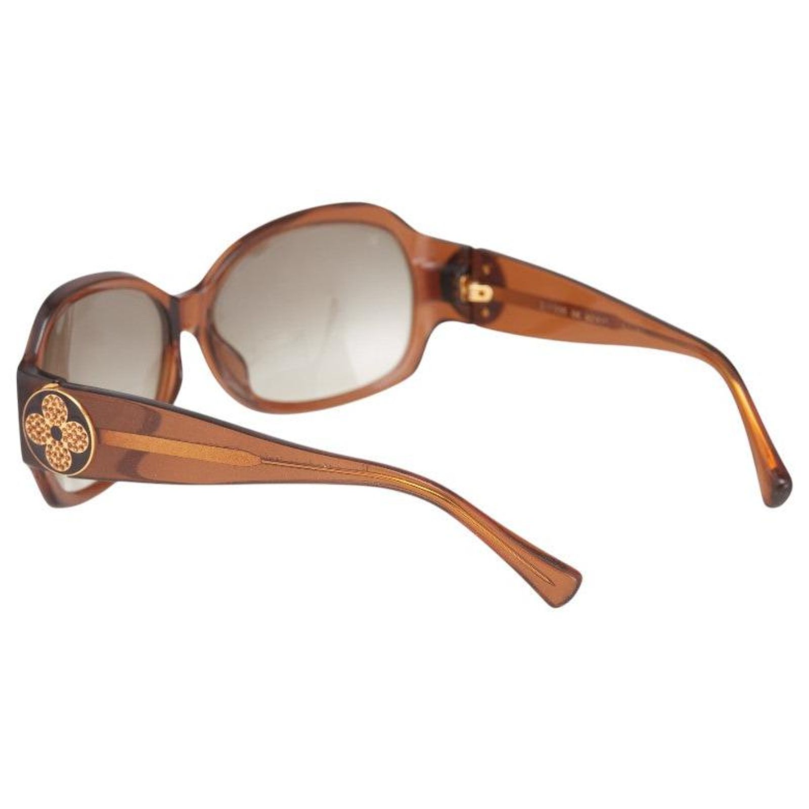 Louis Vuitton Ursula Strass Sunglasses Brown Louis Vuitton Ursula Strass Sunglasses Brown Plastic ref  main image 3
