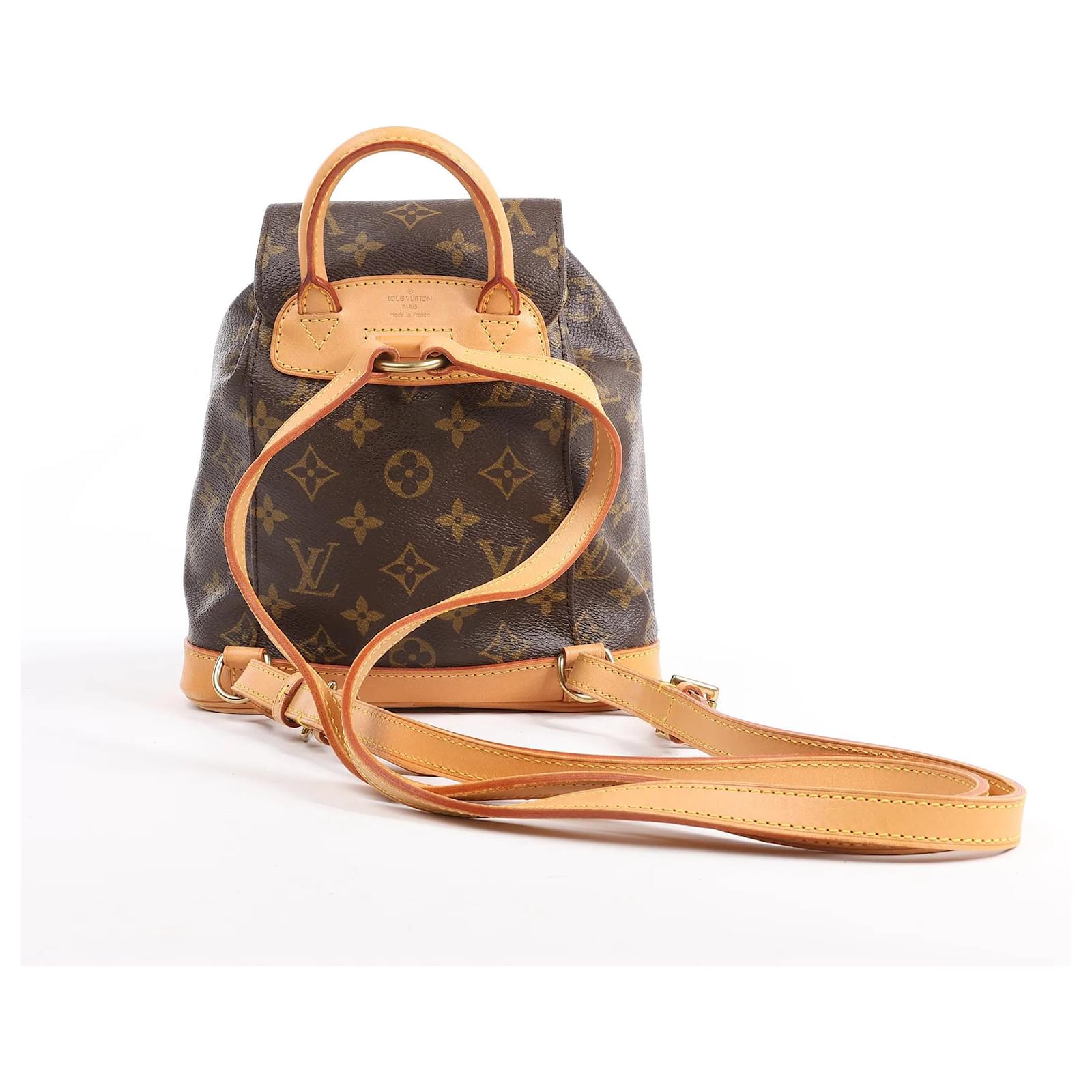 authentic louis vuitton montsouris mini backpack monogram m51137 Rucksack Brown About the brand LOUIS VUITTON Mini Montsouris Backpack