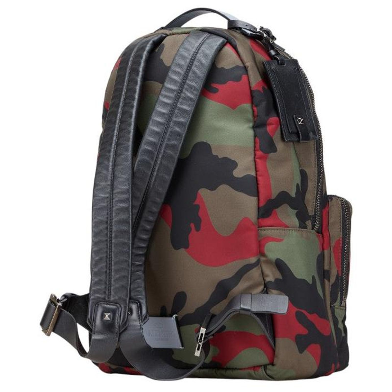 VALENTINO Studs Backpack Leather Camouflage Auth BA2454 VALENTINO Studs Backpack Leather Camouflage Auth BA2454 ref  main image 4
