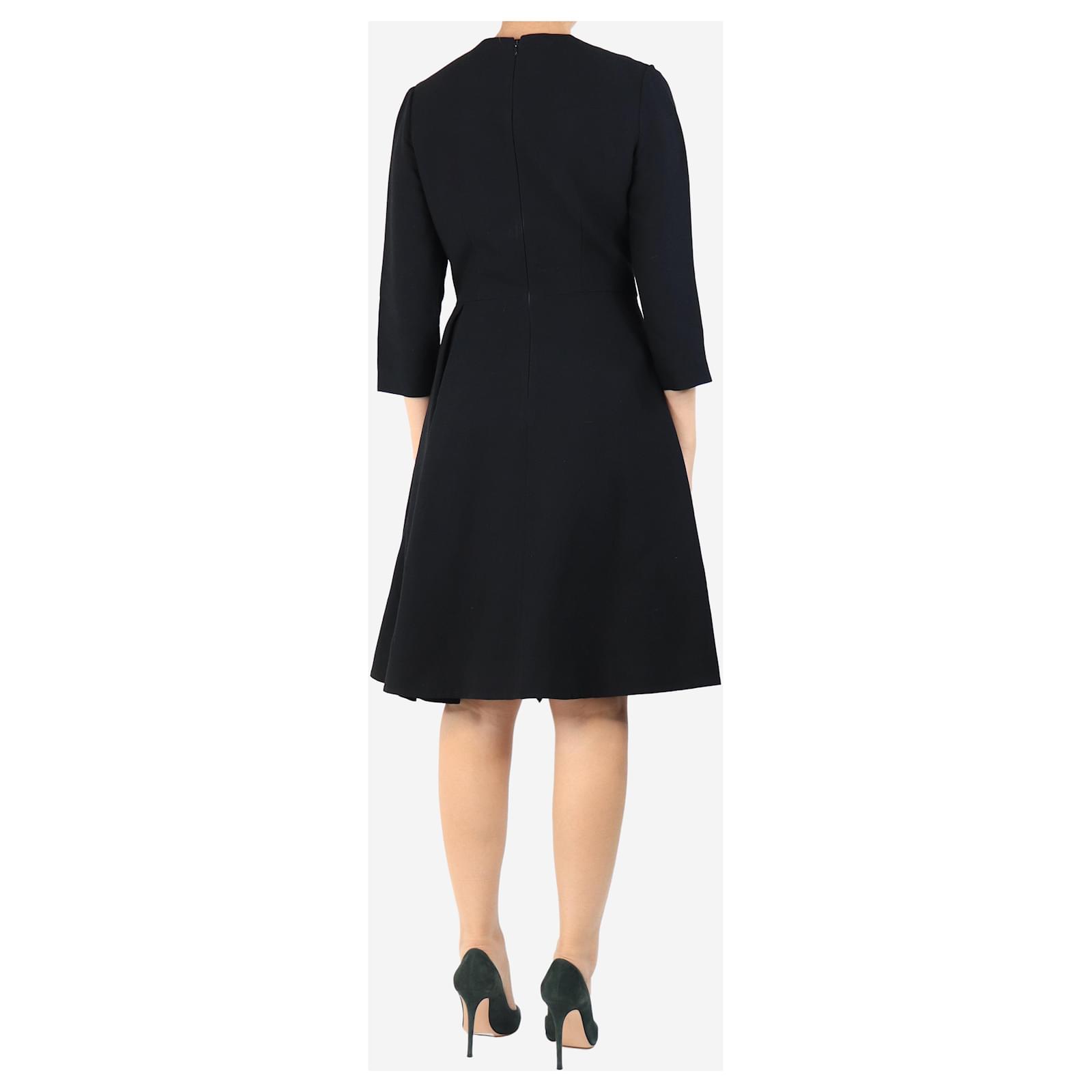 princess polly baby blue dress Tommy Hilfiger Women's Embellished Zippered 3/4 Sleeve V Neck Knee Length  Sheathdress Black Size 22W - Bed Bath & Beyond main image 0