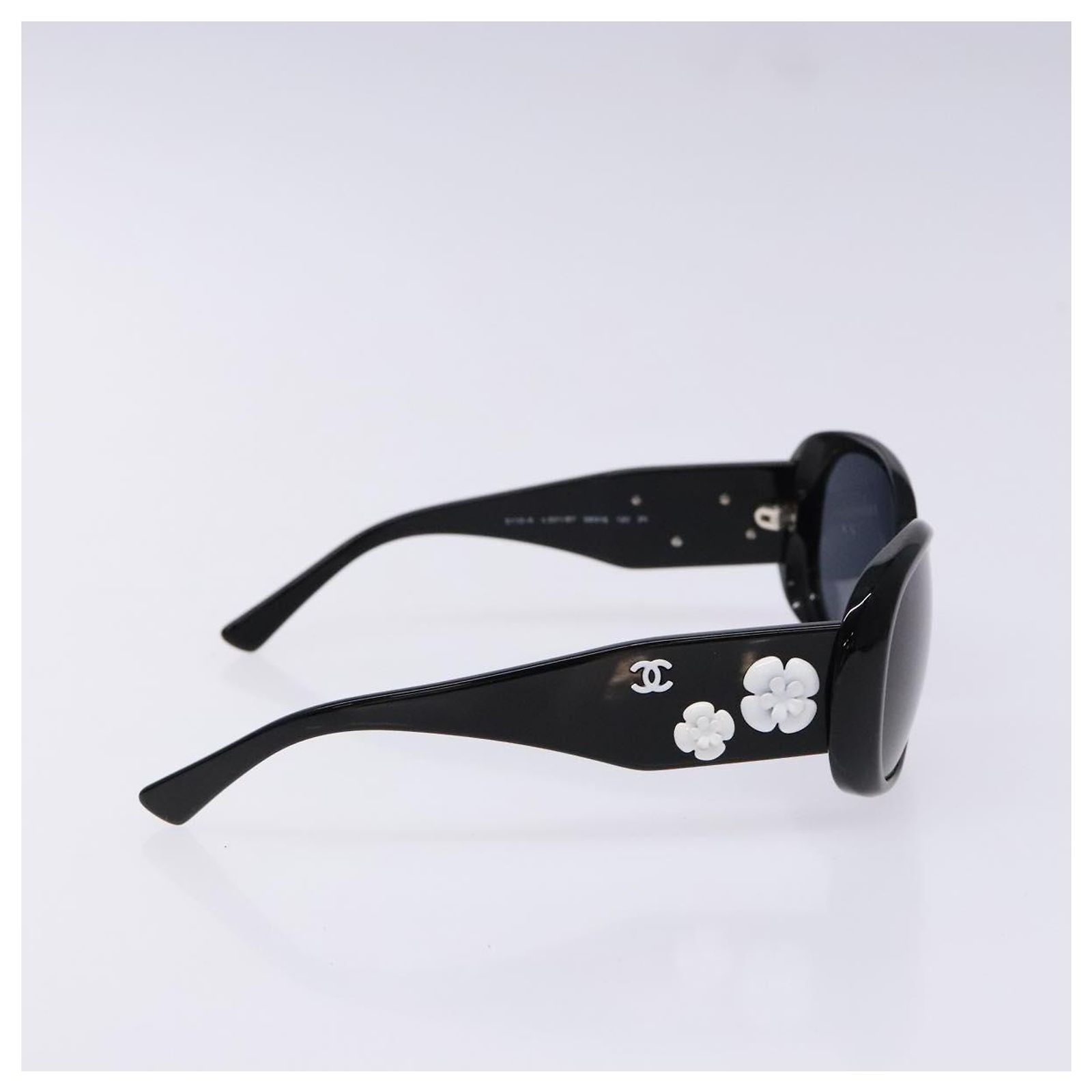 CHANEL Sunglasses Plastic Black CC Auth ac3857 CHANEL Sunglasses Plastic Black CC Auth ac3857 | eBay Australia main image 2