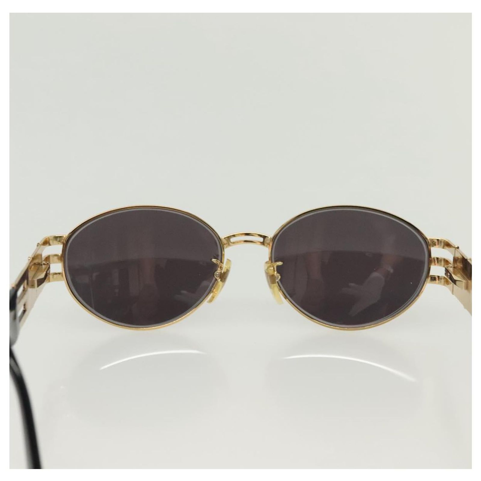 Lunettes de soleil FENDI plastique métal 2Set Marron Noir  display picture 2