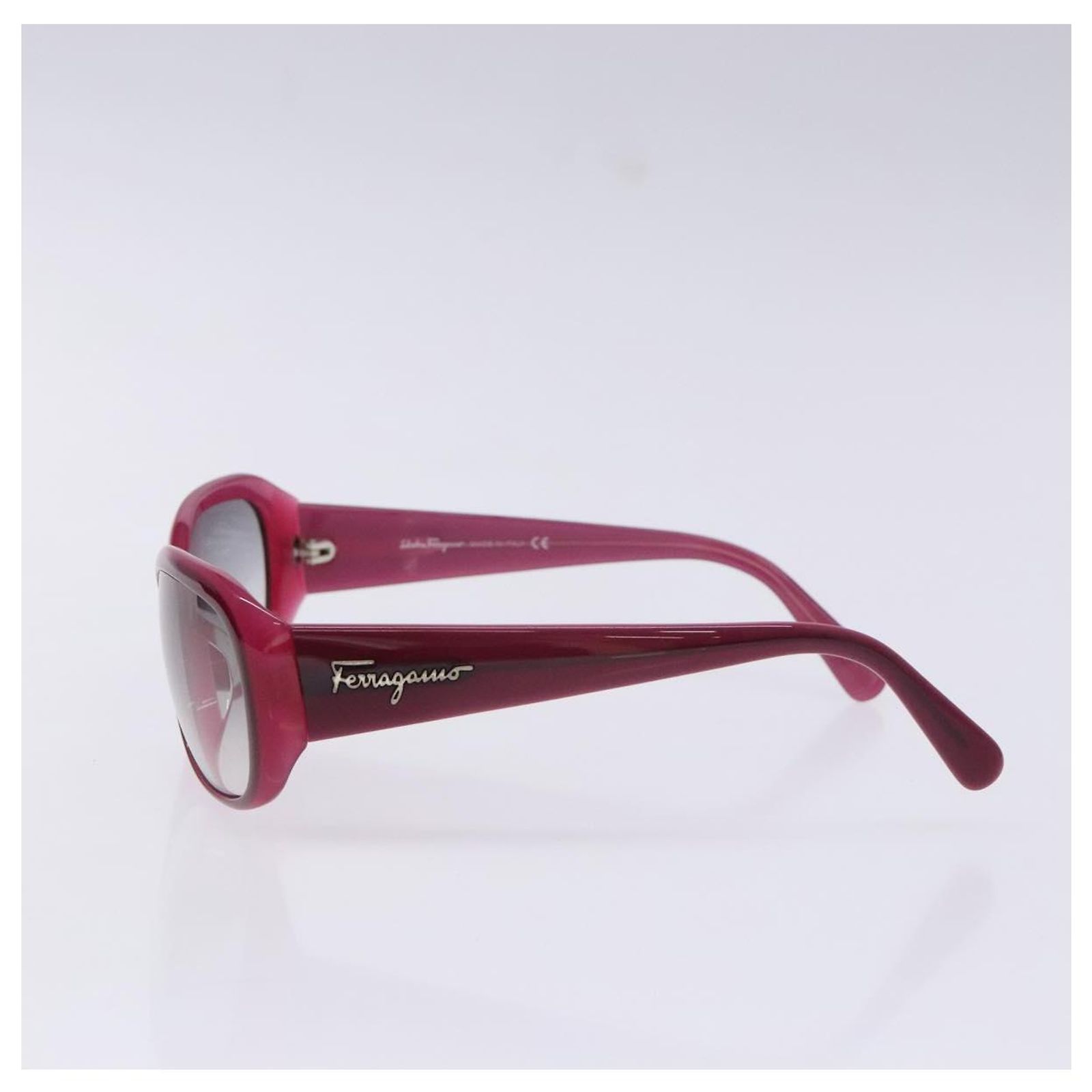 Salvatore Ferragamo Sunglasses Plastic Purple Auth BA5377  display picture 1