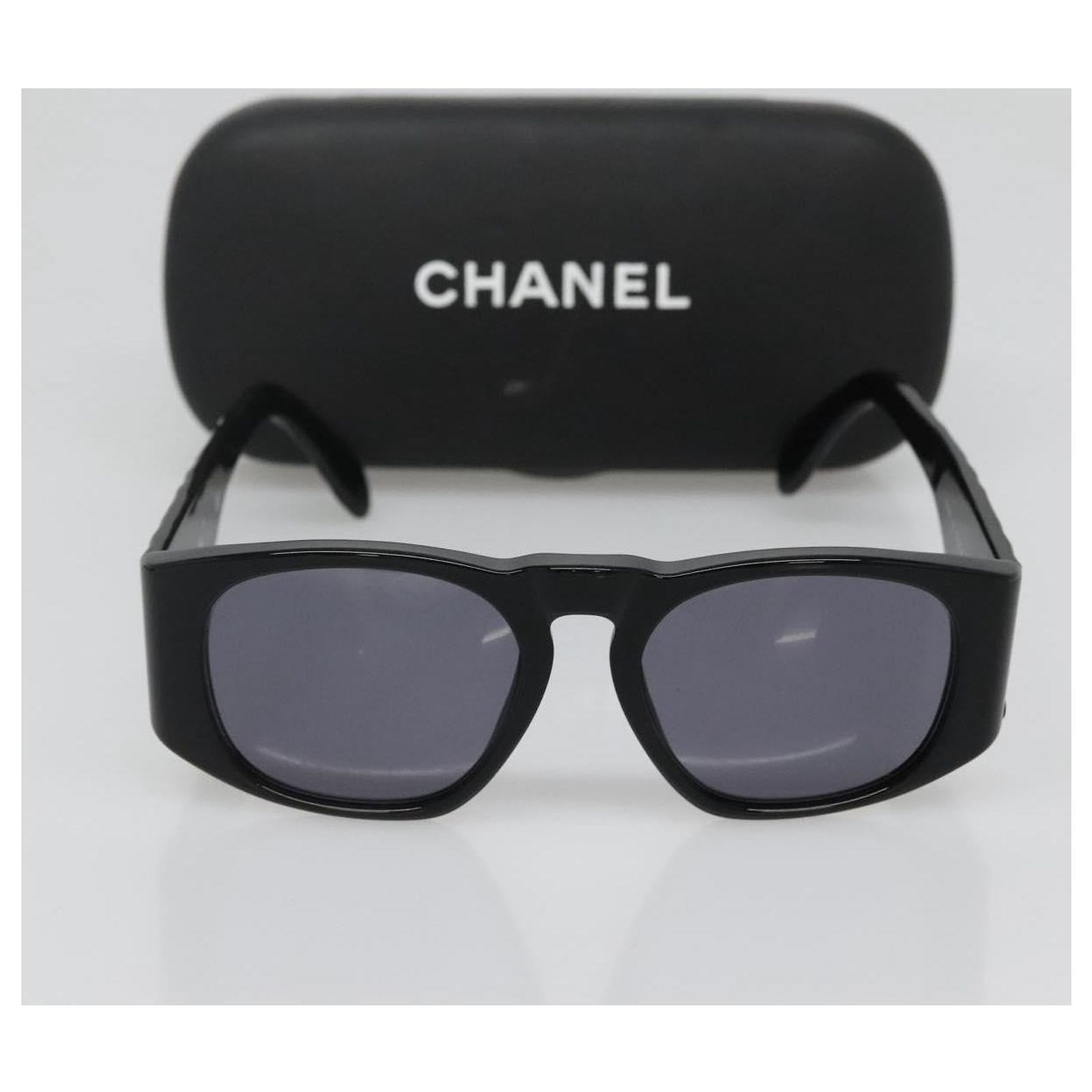 CHANEL Sunglasses plastic Black CC Auth yk19492 ref.2505288  display picture 2