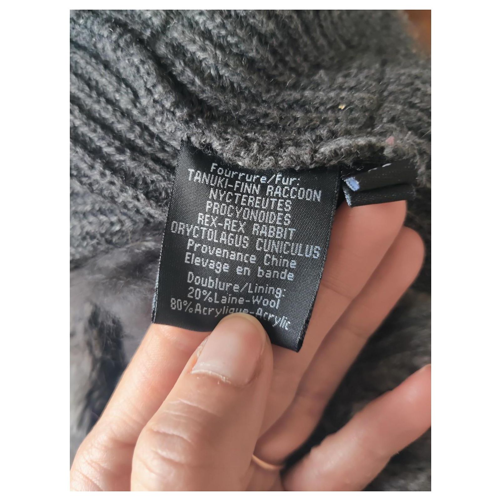 Veste Sans Manches En Laine 100% - Marque Max&Moi, Taille 42, Couleur Beige, Occasion Très Bon état