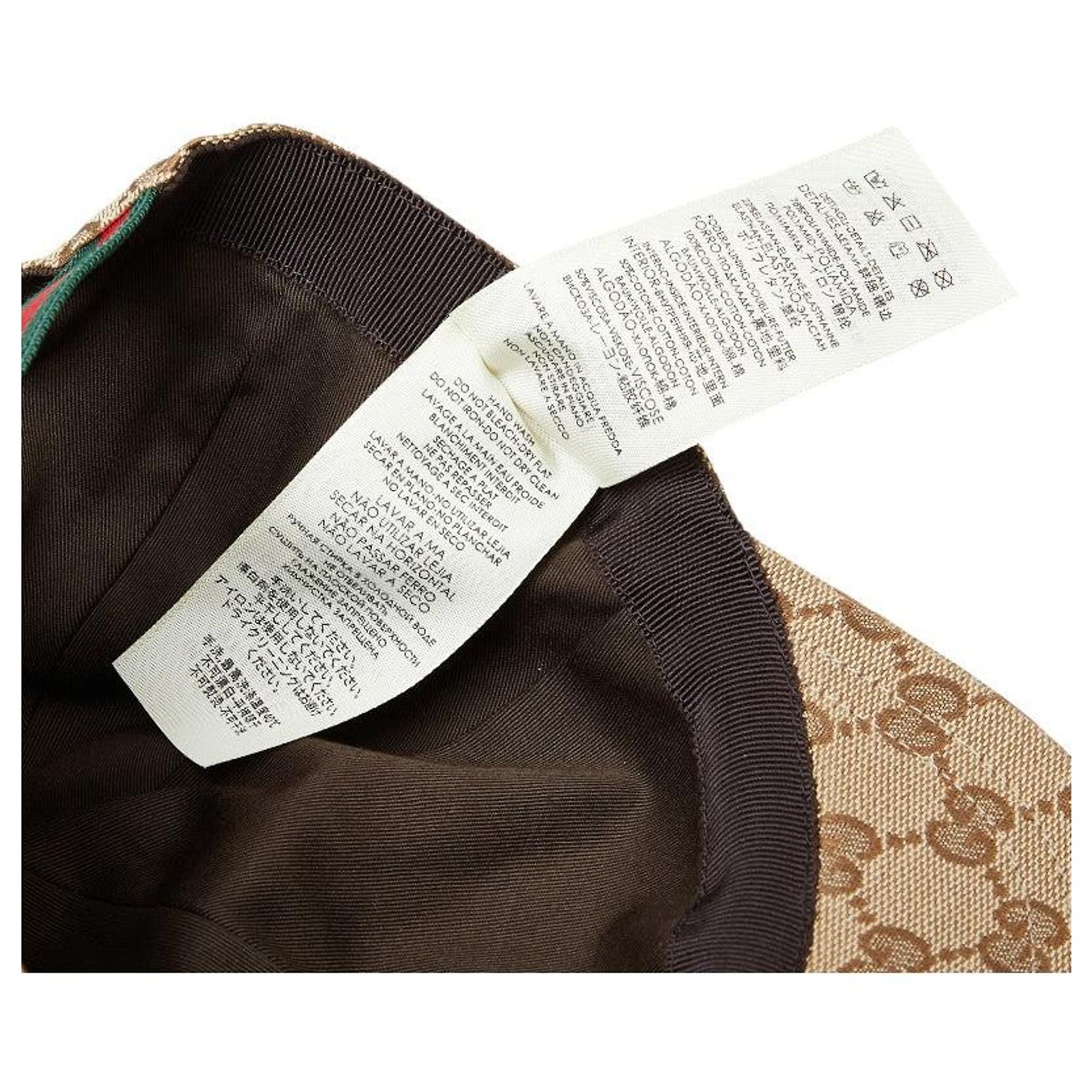 Gucci GG Canvas Sheline Line Canvas Cap Gucci GG canvas baseball cap Gucci main image 4