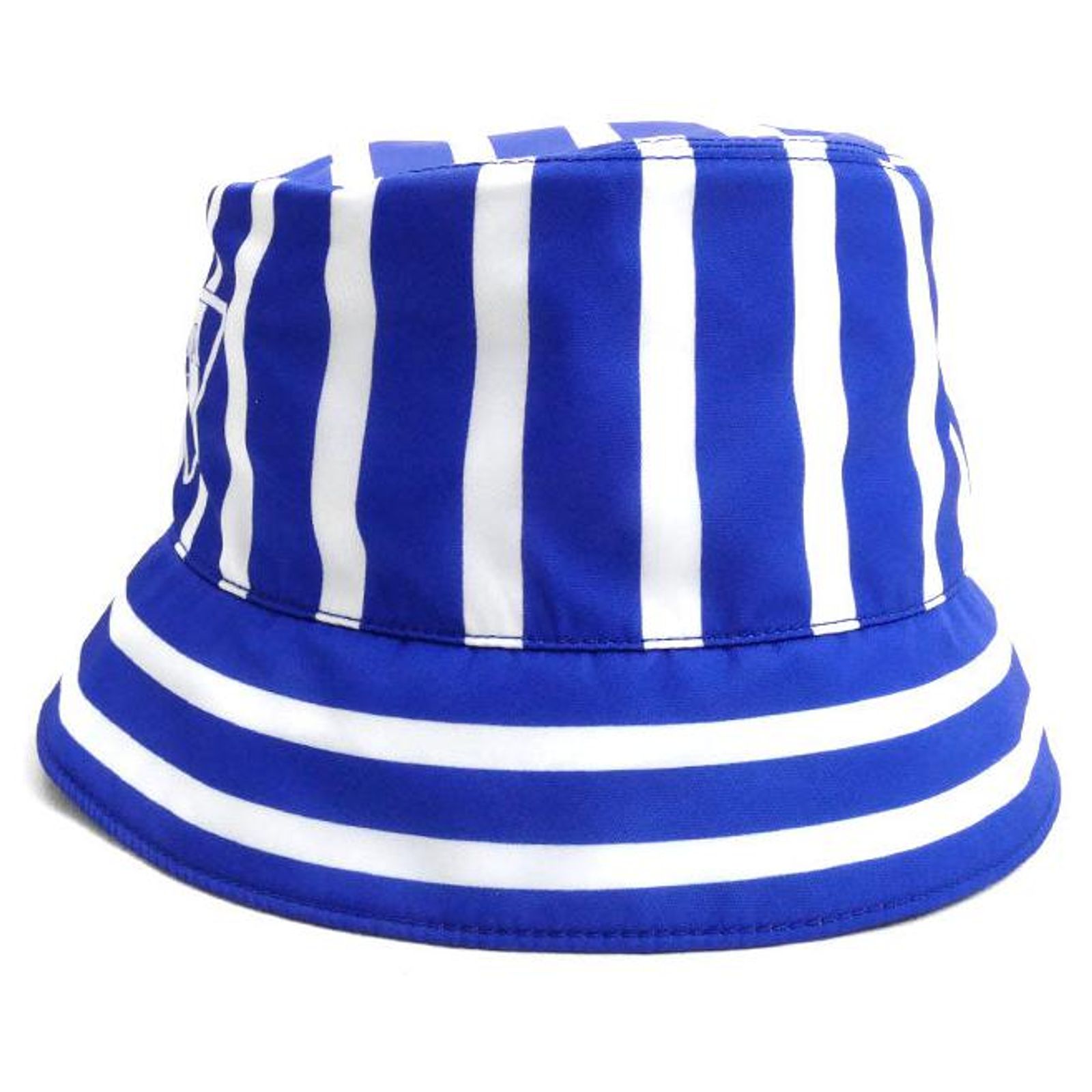 Prada Stripe Re-Nylon Hat Blue ref.2510304 - Joli Closet