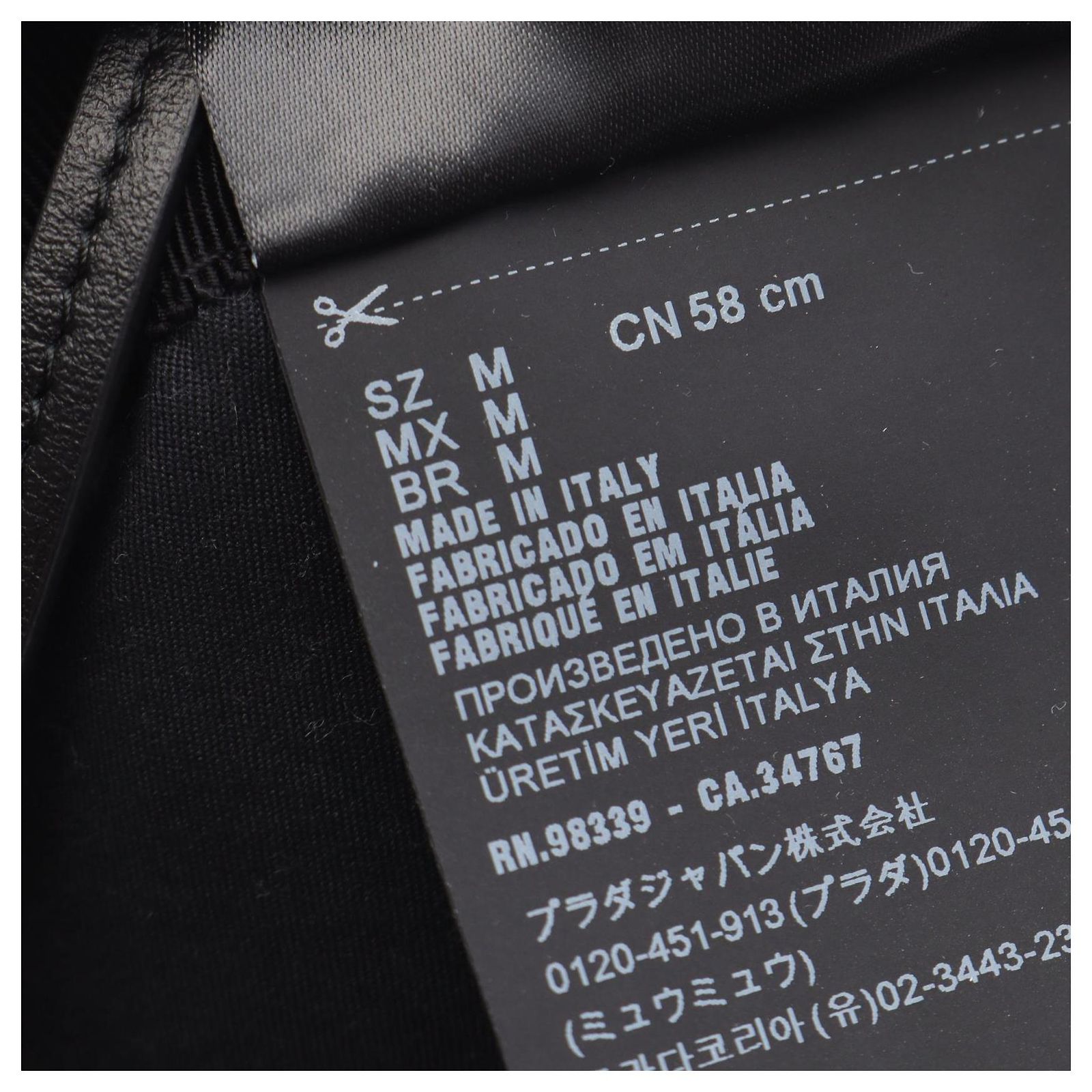 Prada 1HC250 Cotton Hat Blue ref.2510786 - Joli Closet display picture 3
