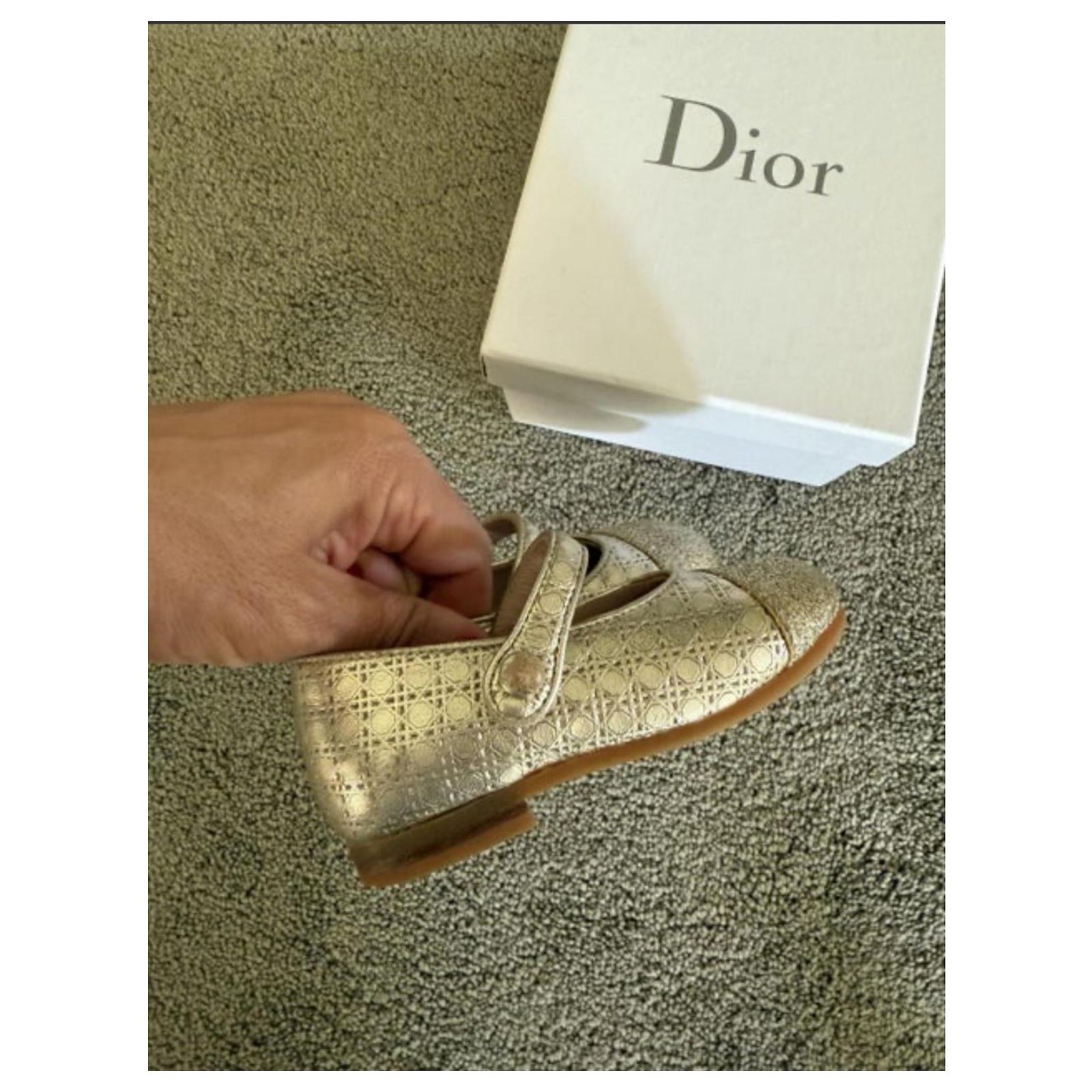 Baby Dior DIOR Baby Shoes Size 20 (18-24 months) RRP 500 euro 