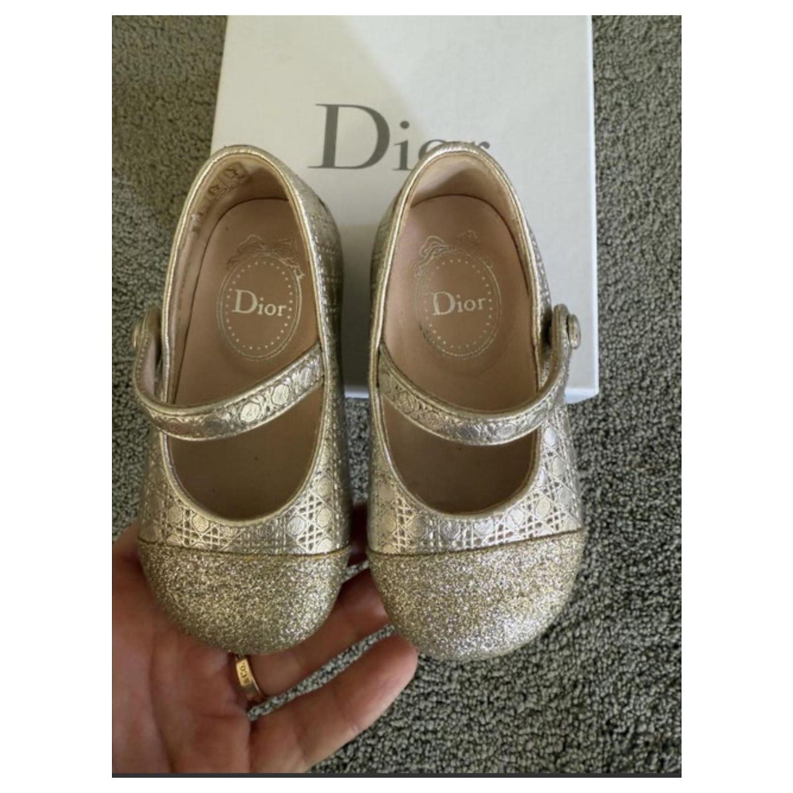 Baby Dior DIOR Baby Shoes Size 20 (18-24 months) RRP 500 euro 