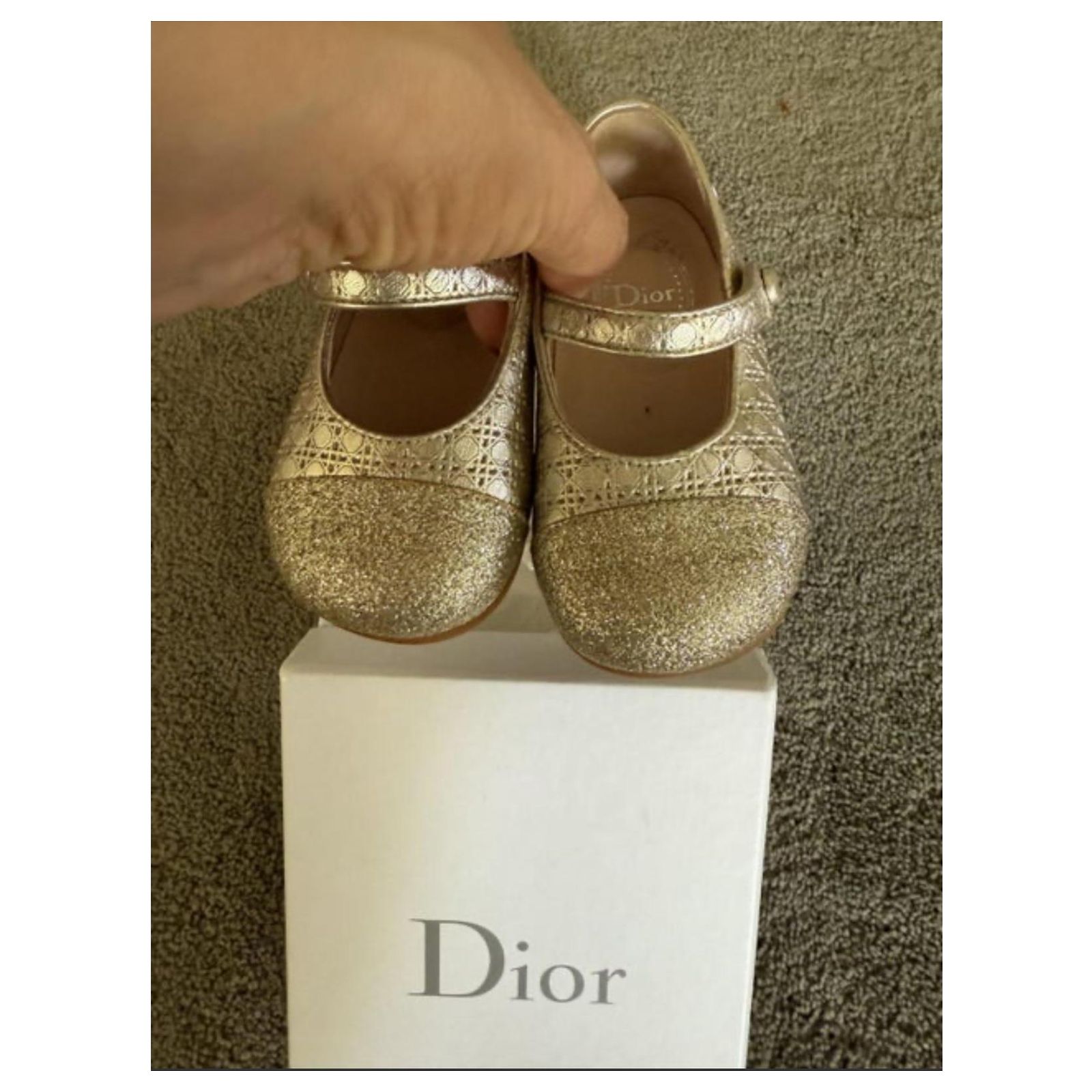 Baby Dior DIOR Baby Shoes Size 20 (18-24 months) RRP 500 euro 