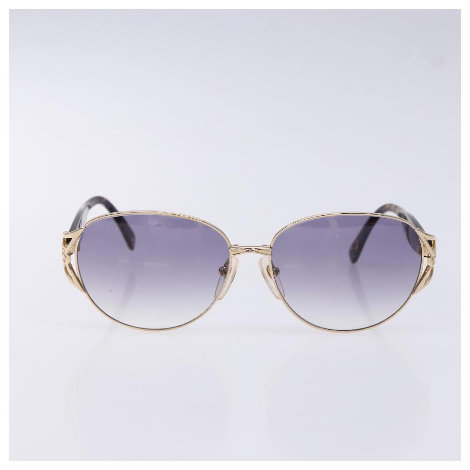 SAINT LAURENT Sunglasses Plastic Brown Auth SAINT LAURENT Sunglasses plastic Brown Auth yk19449V ref  main image 2