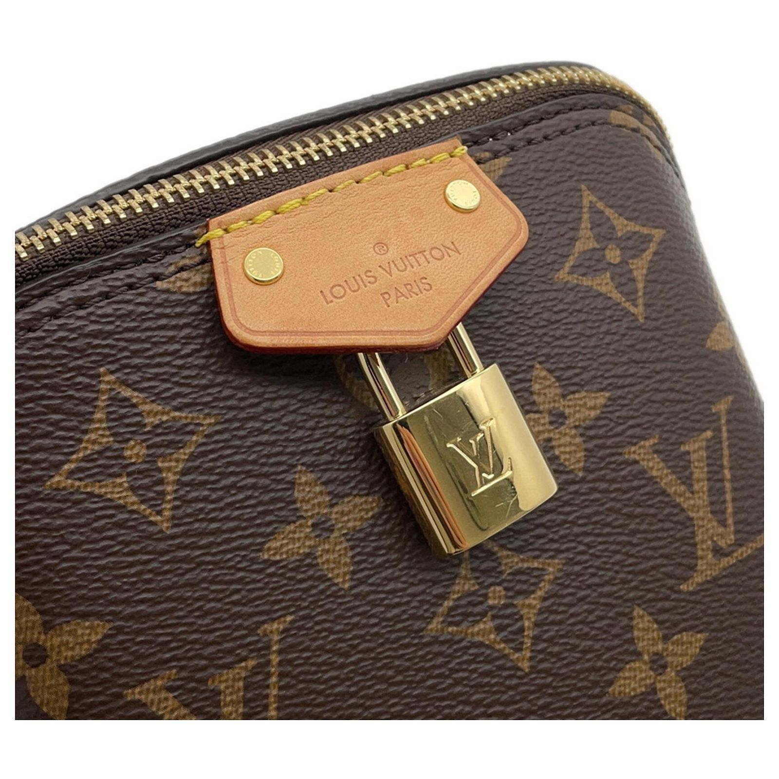 Louis Vuitton ベージュレザーケース Louis Vuitton ベージュレザー