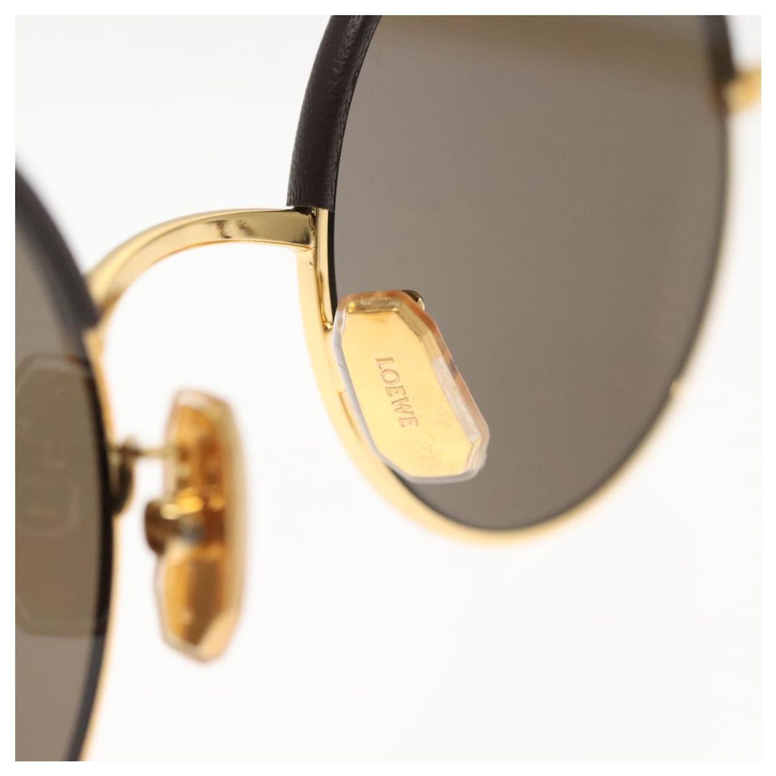 LOEWE Sunglasses metal Gold Auth yk18092M LOEWE Sunglasses metal Gold Tone LW40058U Auth 142384M ref  main image 2