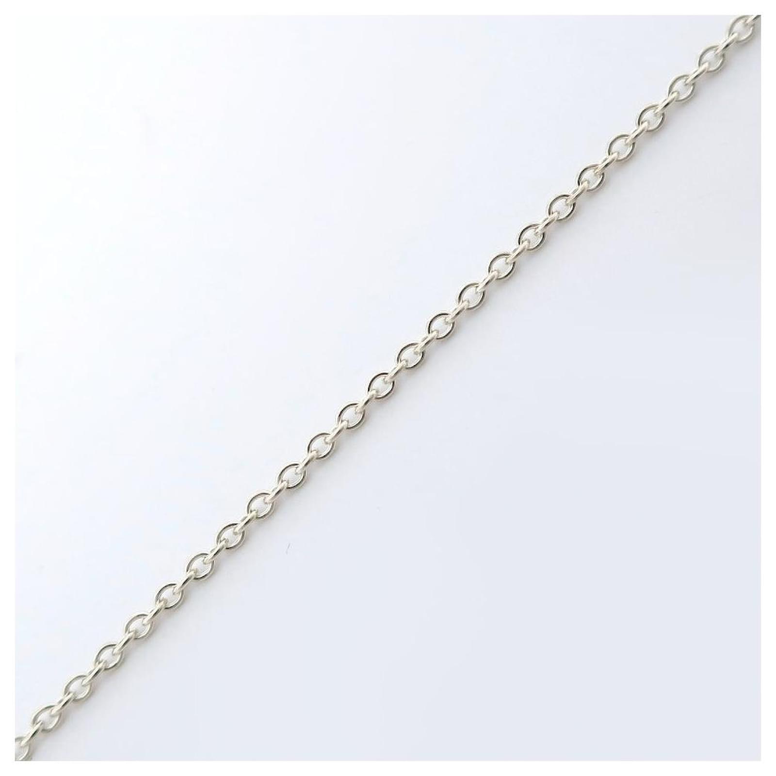 Tiffany & Co Tiffany Triple Star Silver 925 Necklace Silvery Metal